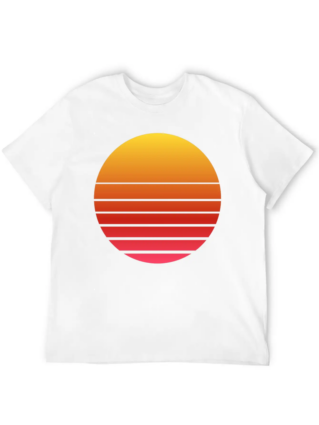 Funny Sunset Sunrise Summer Gifts Casual Graphic T-Shirt – Simple And Comfortable Daily Wear