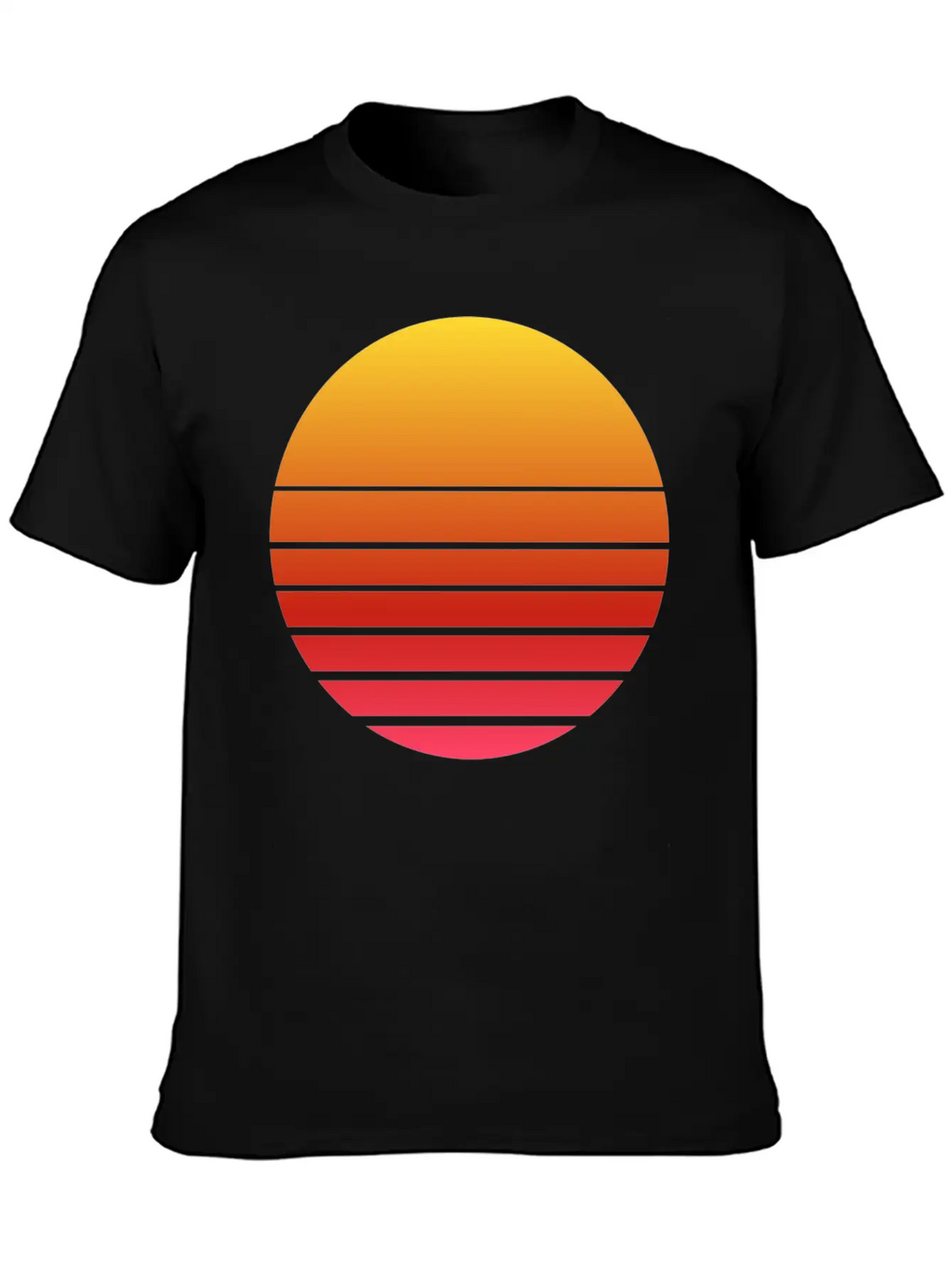 Funny Sunset Sunrise Summer Gifts Casual Graphic T-Shirt – Simple And Comfortable Daily Wear
