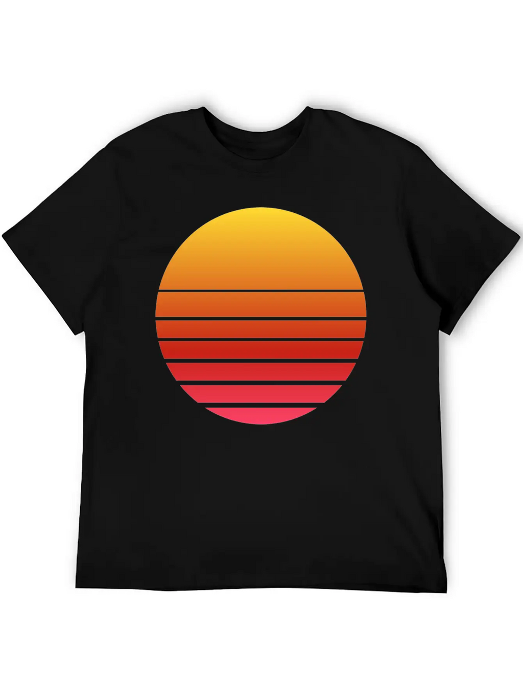 Funny Sunset Sunrise Summer Gifts Casual Graphic T-Shirt – Simple And Comfortable Daily Wear