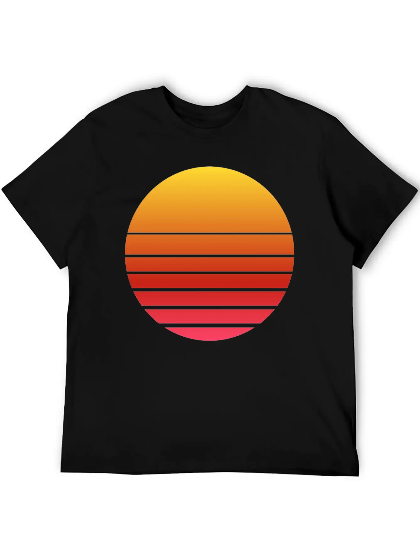 Funny Sunset Sunrise Summer Gifts Casual Graphic T-Shirt – Simple And Comfortable Daily Wear