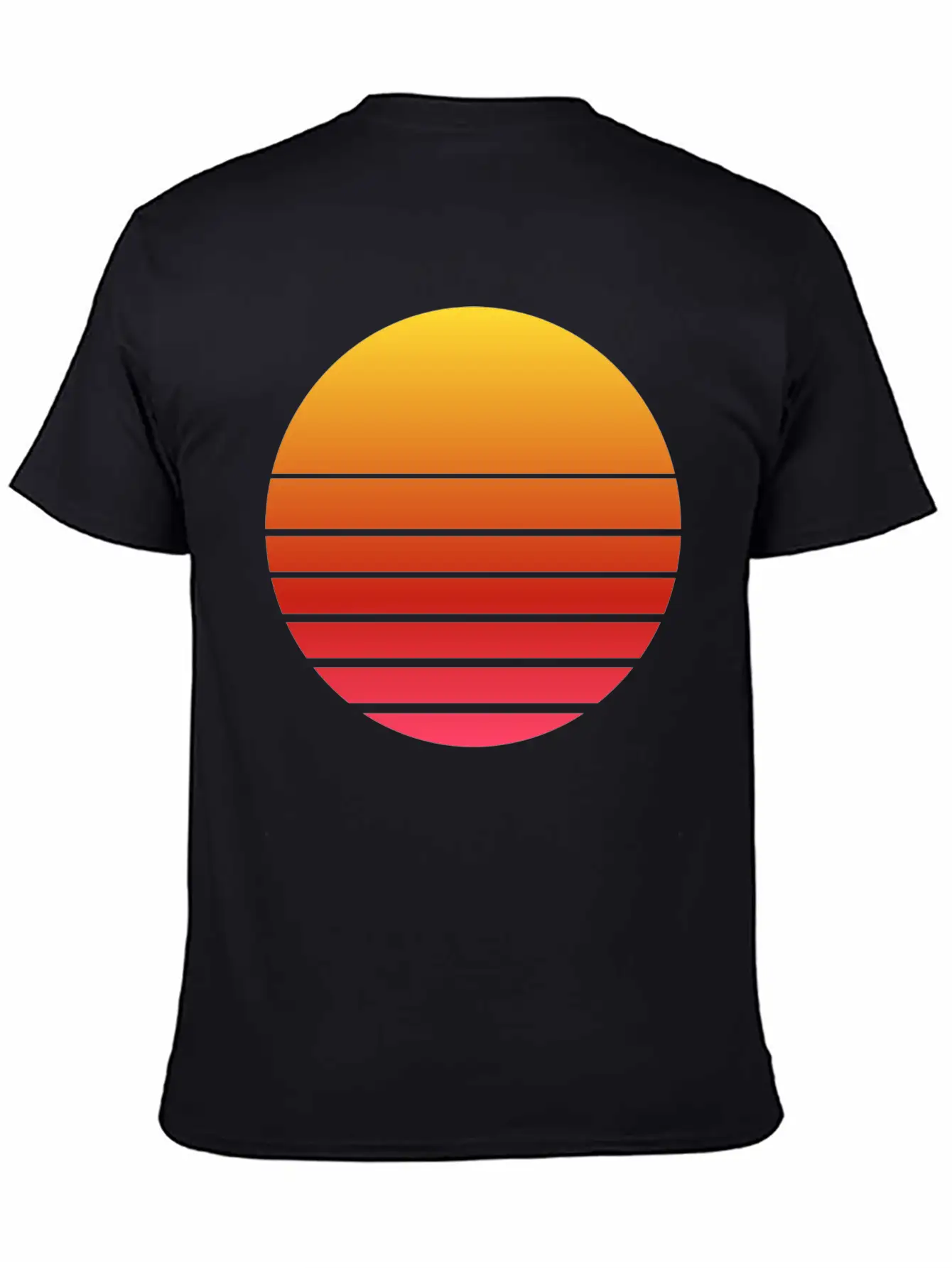 Funny Sunset Sunrise Summer Gifts Casual Graphic T-Shirt – Simple And Comfortable Daily Wear