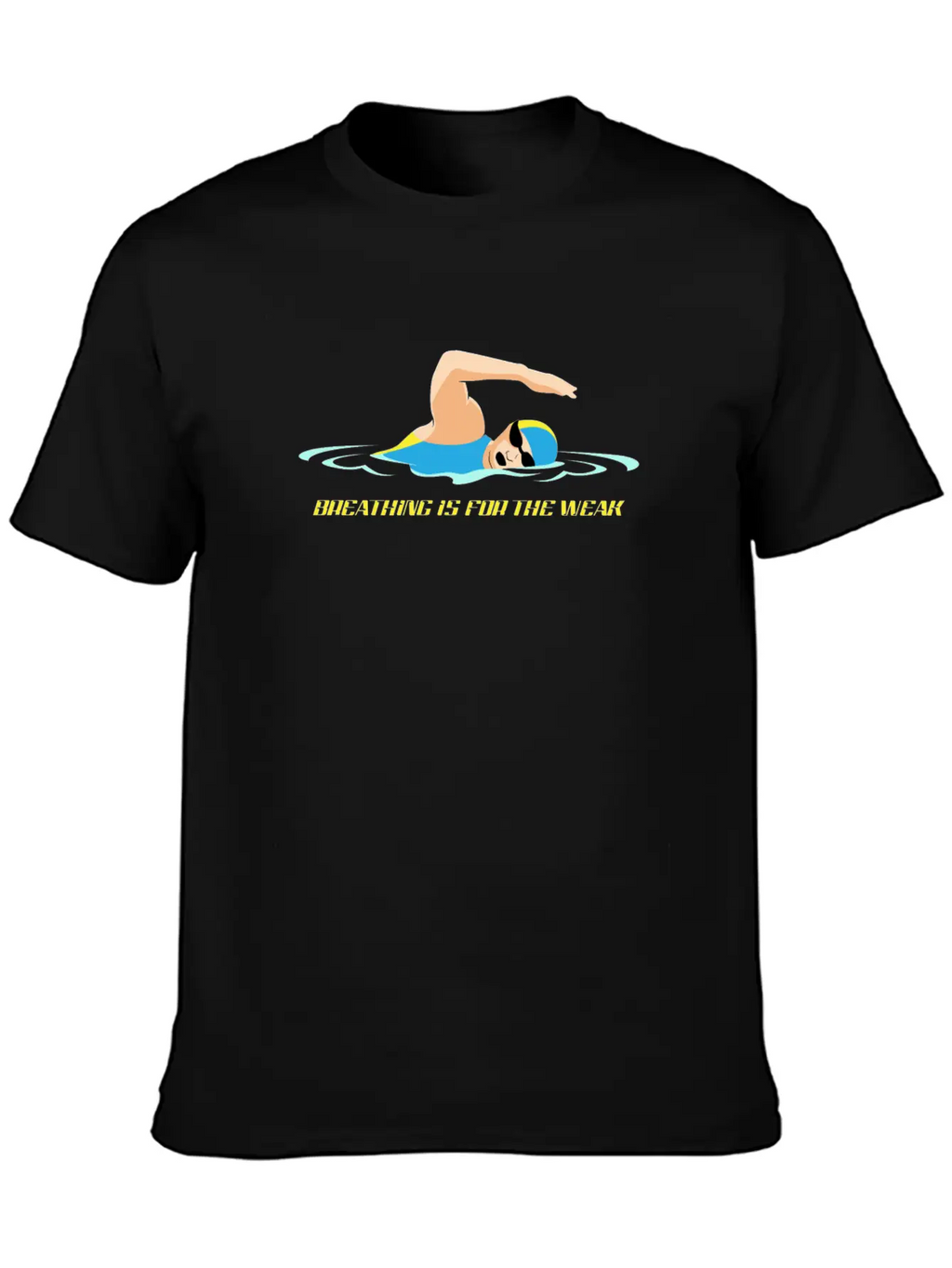Funny Swimming Shirts Essential Cotton Tee For Daily Outfits – Unisex Style