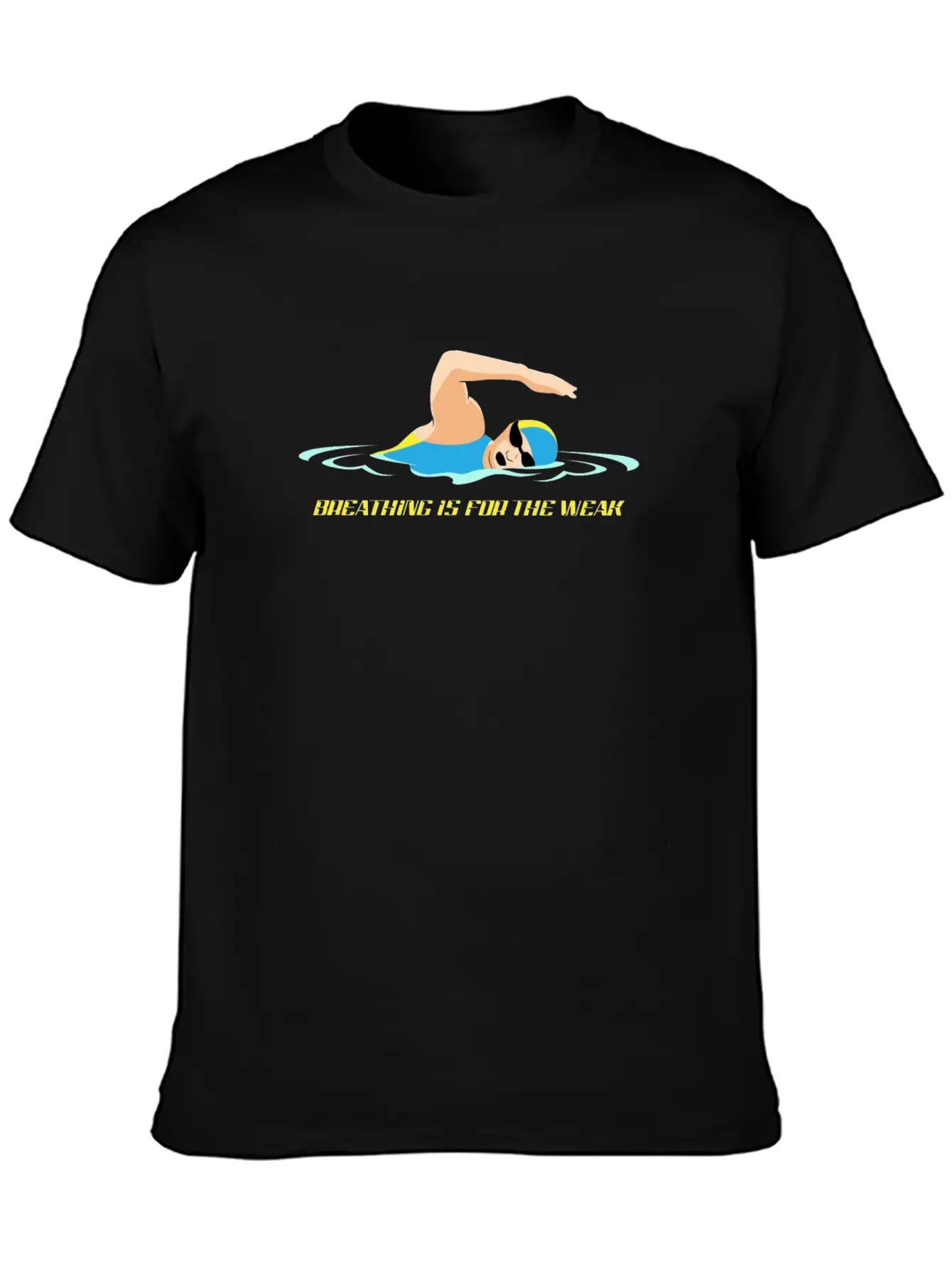 Funny Swimming Shirts Essential Cotton Tee For Daily Outfits – Unisex Style