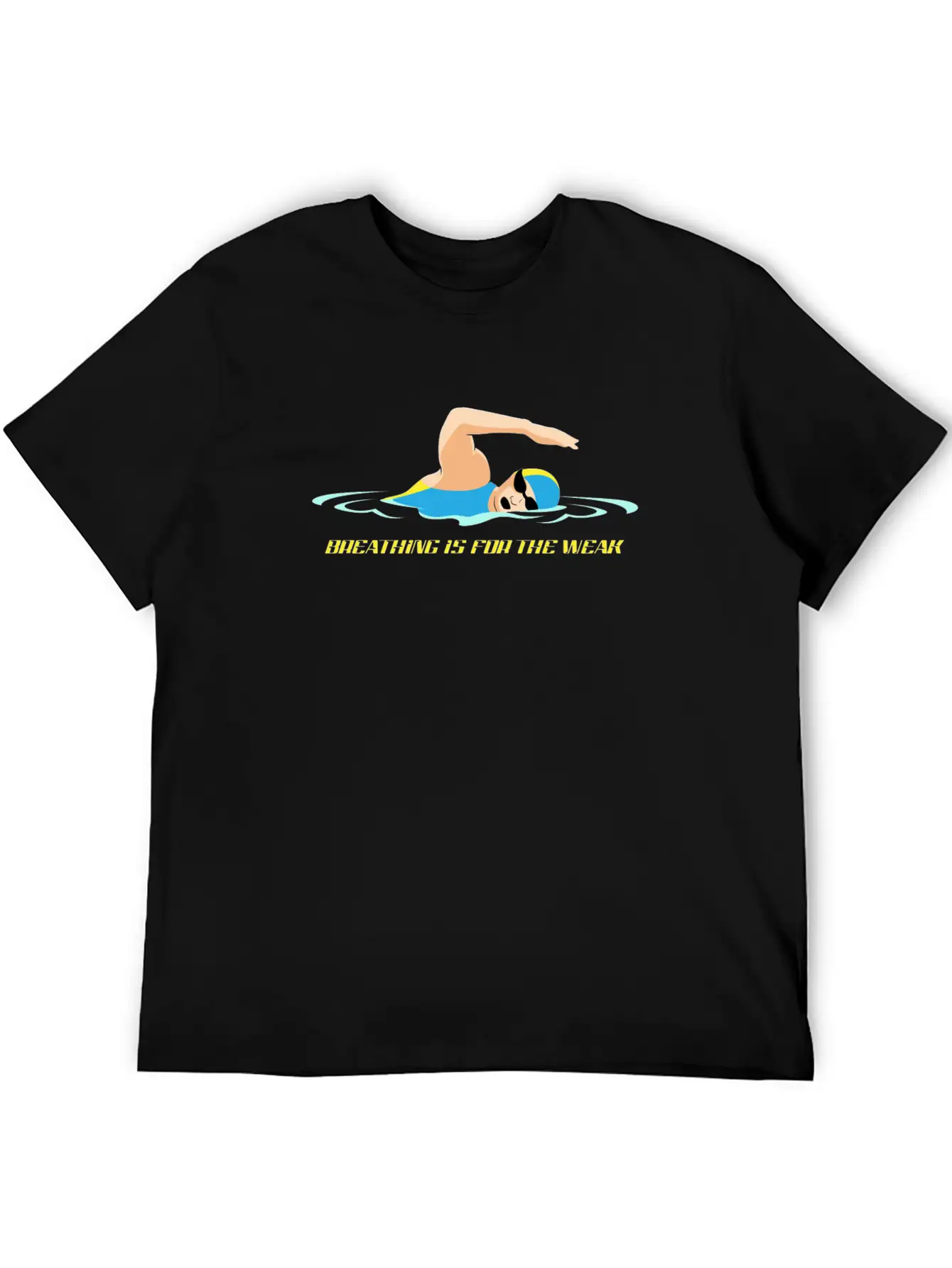 Funny Swimming Shirts Essential Cotton Tee For Daily Outfits – Unisex Style