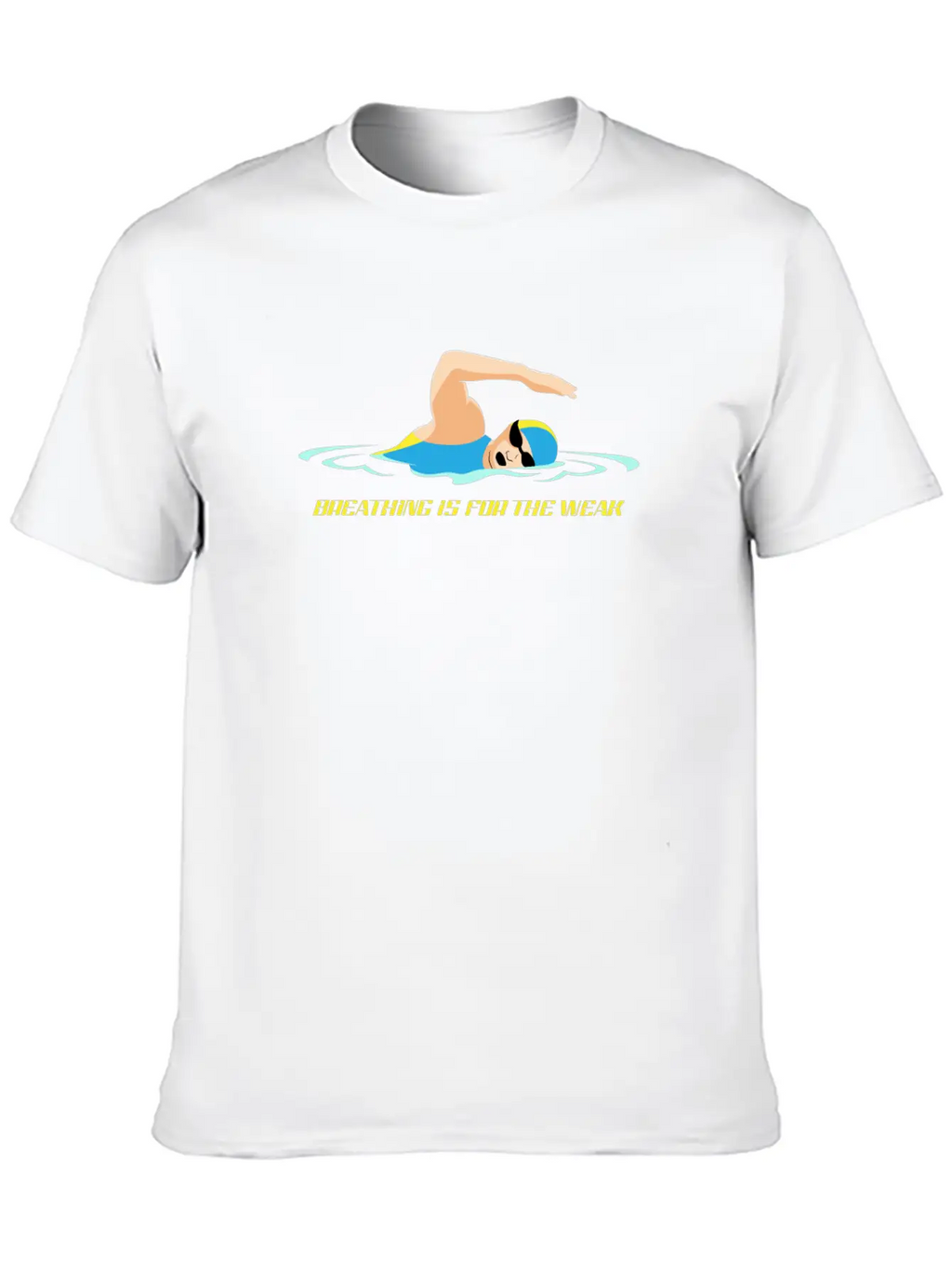 Funny Swimming Shirts Essential Cotton Tee For Daily Outfits – Unisex Style