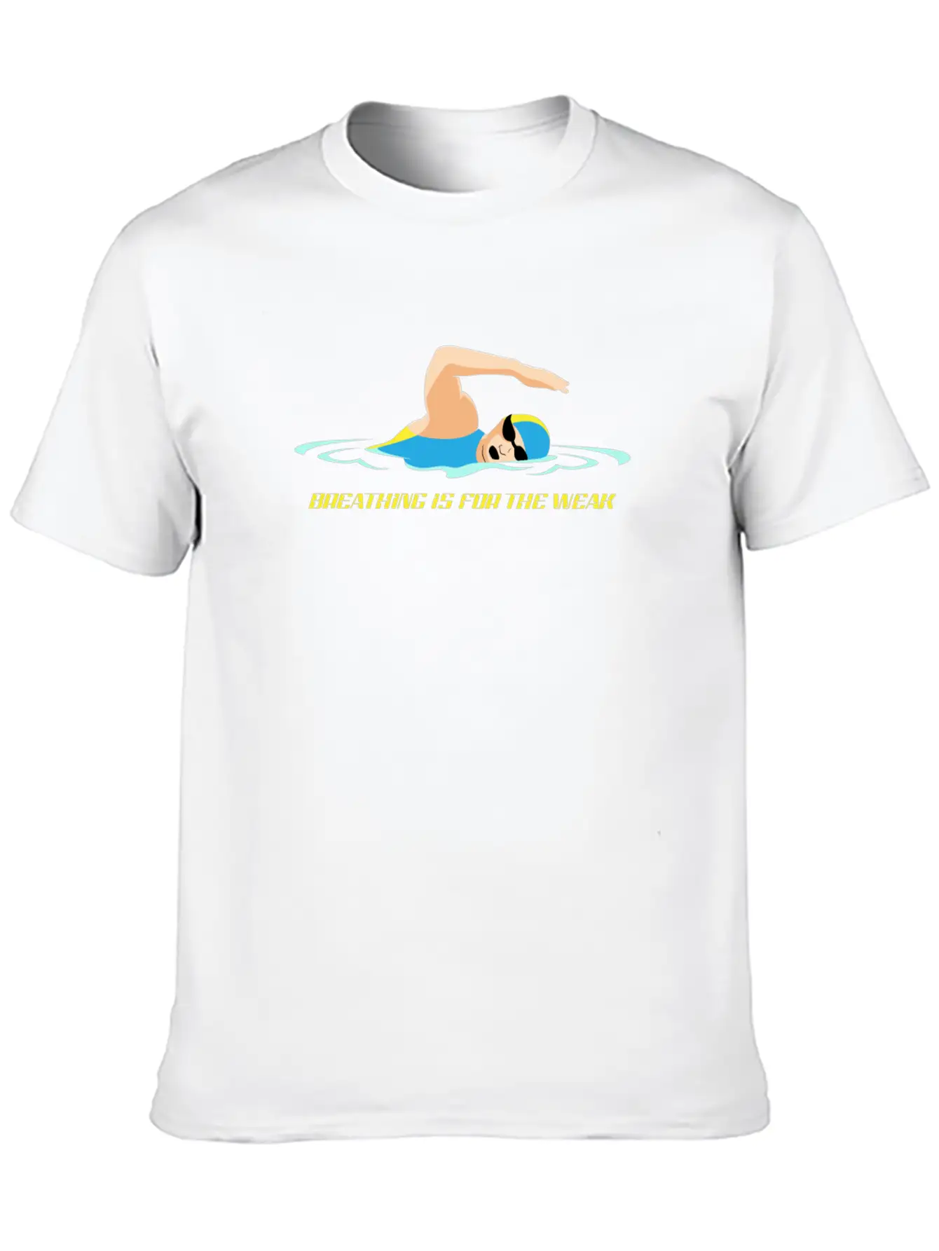 Funny Swimming Shirts Essential Cotton Tee For Daily Outfits – Unisex Style