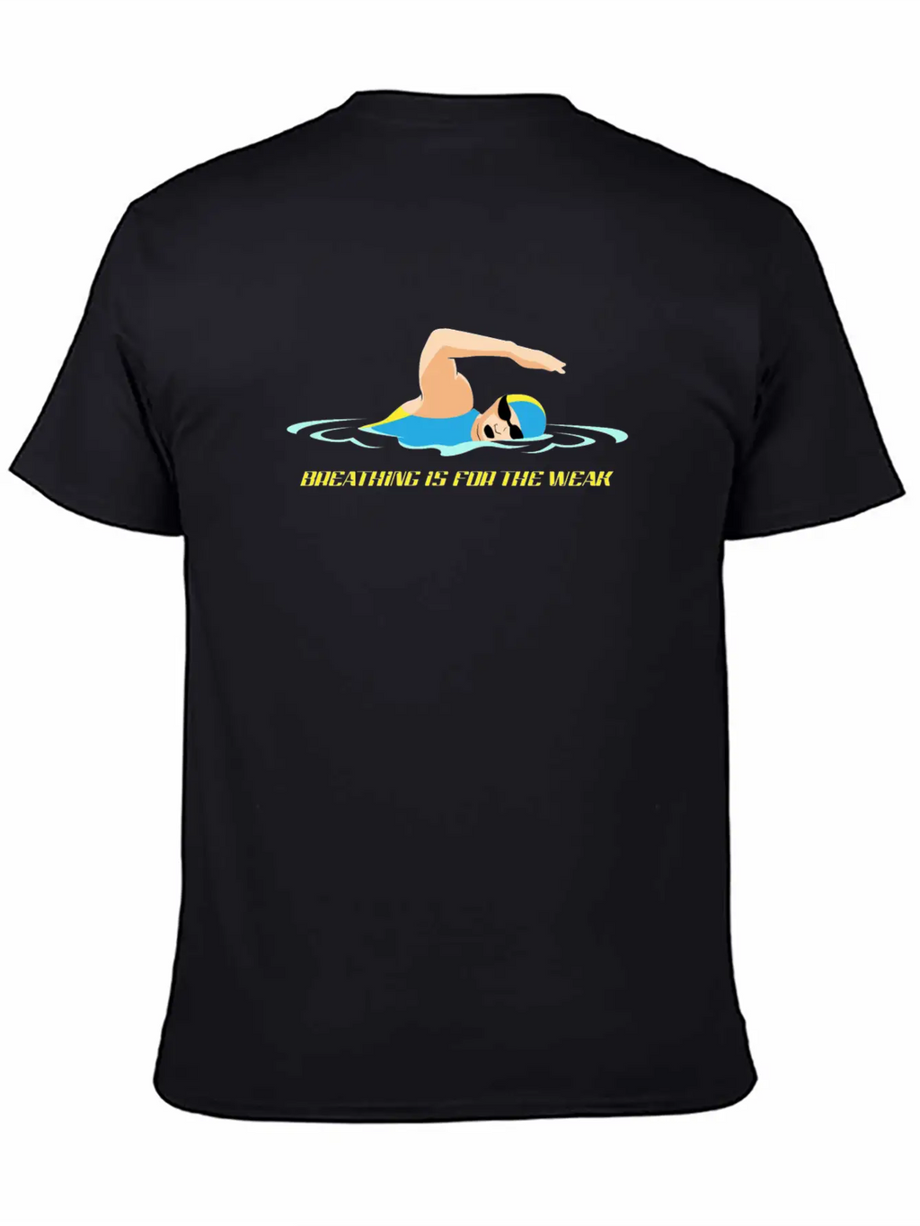 Funny Swimming Shirts Essential Cotton Tee For Daily Outfits – Unisex Style