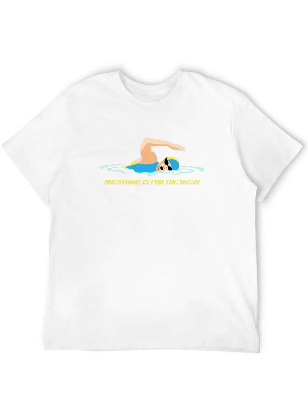 Funny Swimming Shirts Essential Cotton Tee For Daily Outfits – Unisex Style