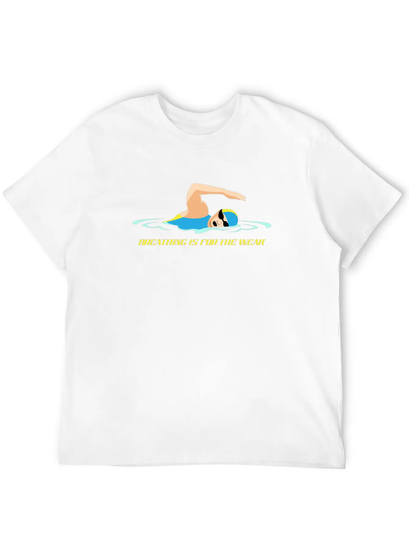 Funny Swimming Shirts Essential Cotton Tee For Daily Outfits – Unisex Style