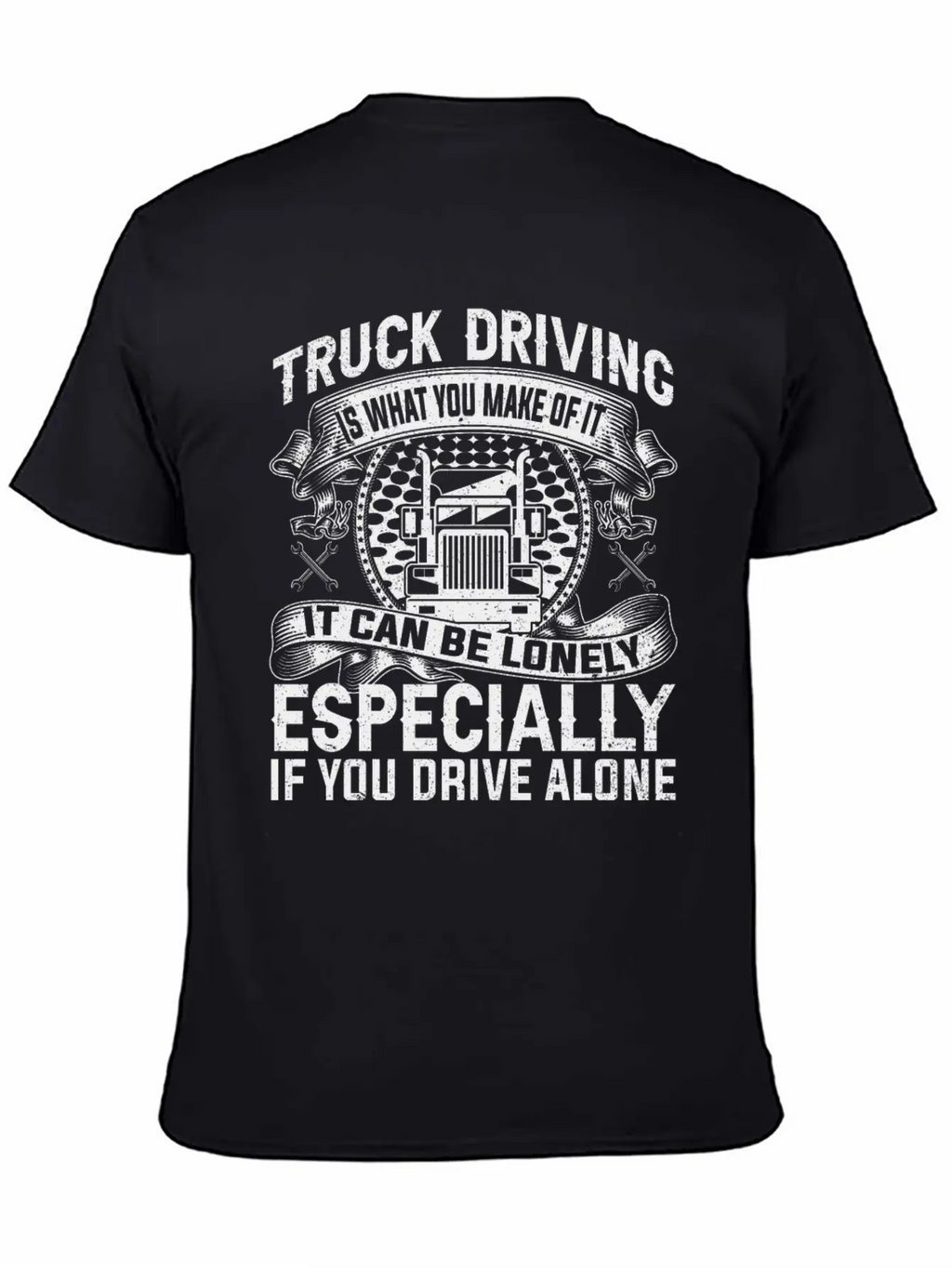 Funny Truck Driver Gifts Classic Fit Graphic Tee For Daily Comfort – Unisex Cotton Shirt