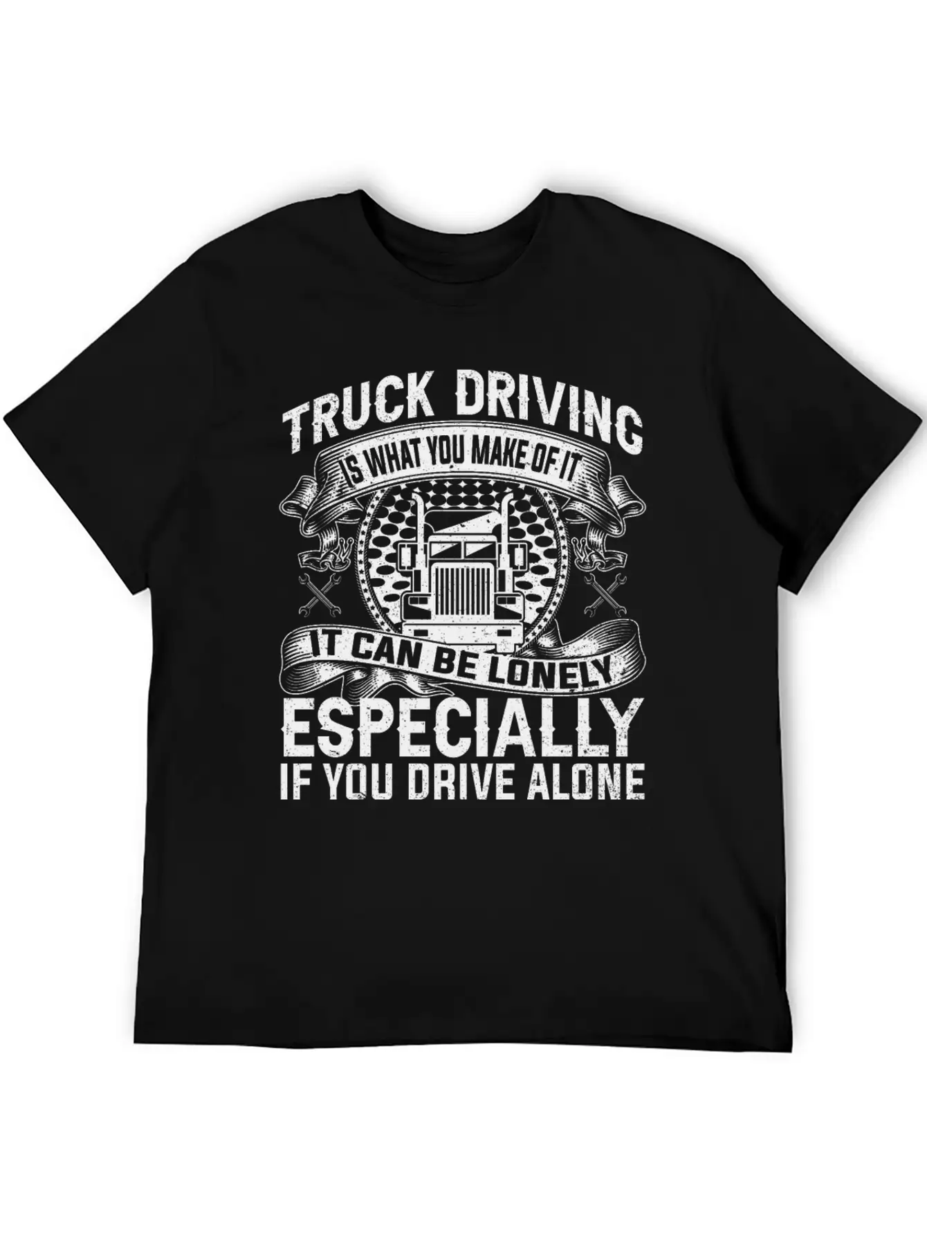 Funny Truck Driver Gifts Classic Fit Graphic Tee For Daily Comfort – Unisex Cotton Shirt