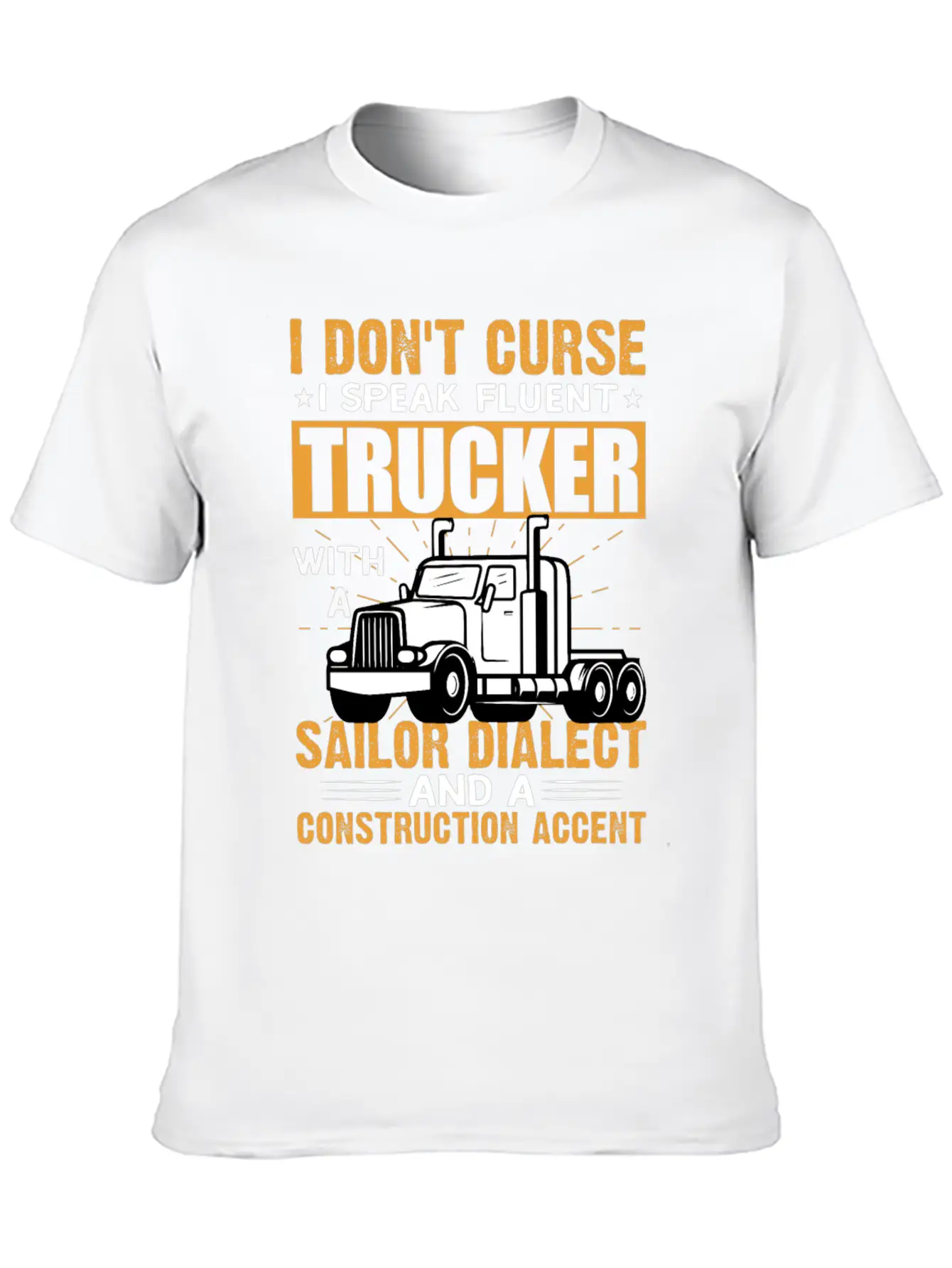 Funny Trucks Lovers - Truck Drivers - Truck Driver Unisex Casual T-Shirt – Clean Design For Daily Comfort