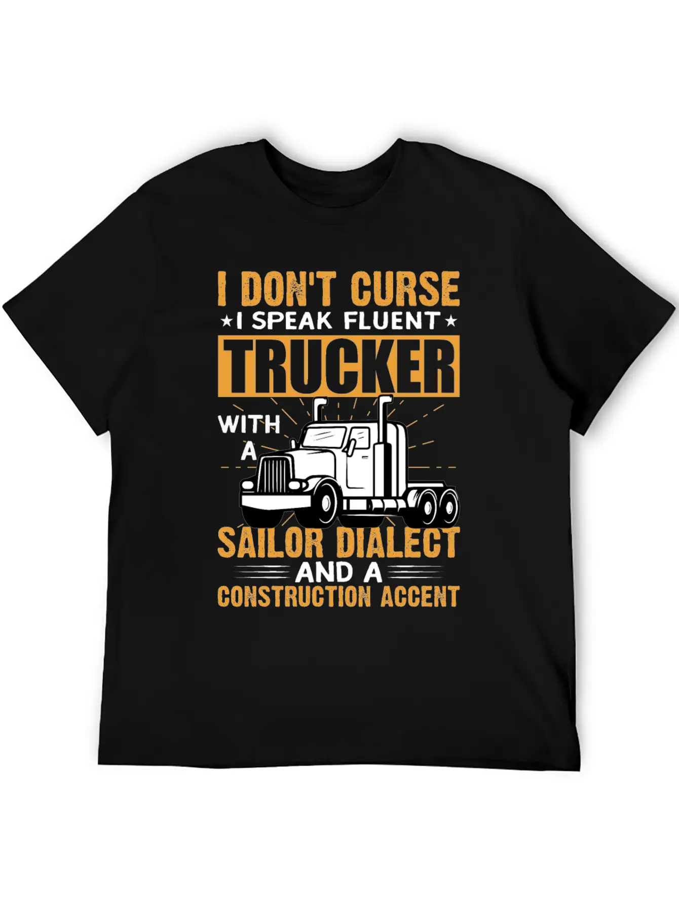 Funny Trucks Lovers - Truck Drivers - Truck Driver Unisex Casual T-Shirt – Clean Design For Daily Comfort
