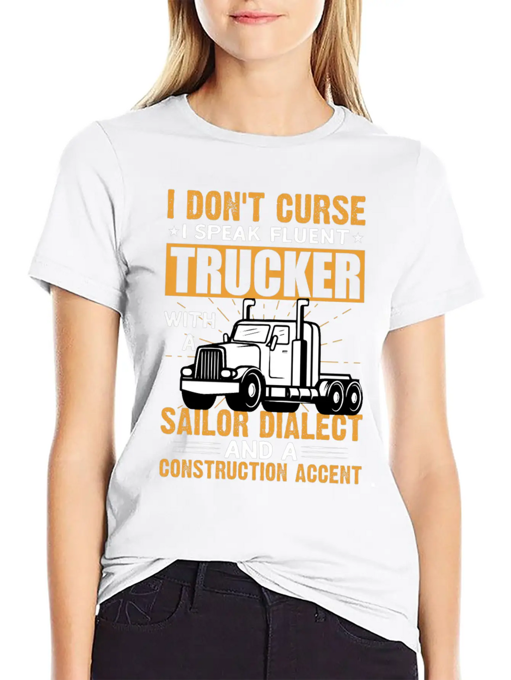 Funny Trucks Lovers - Truck Drivers - Truck Driver Unisex Casual T-Shirt – Clean Design For Daily Comfort