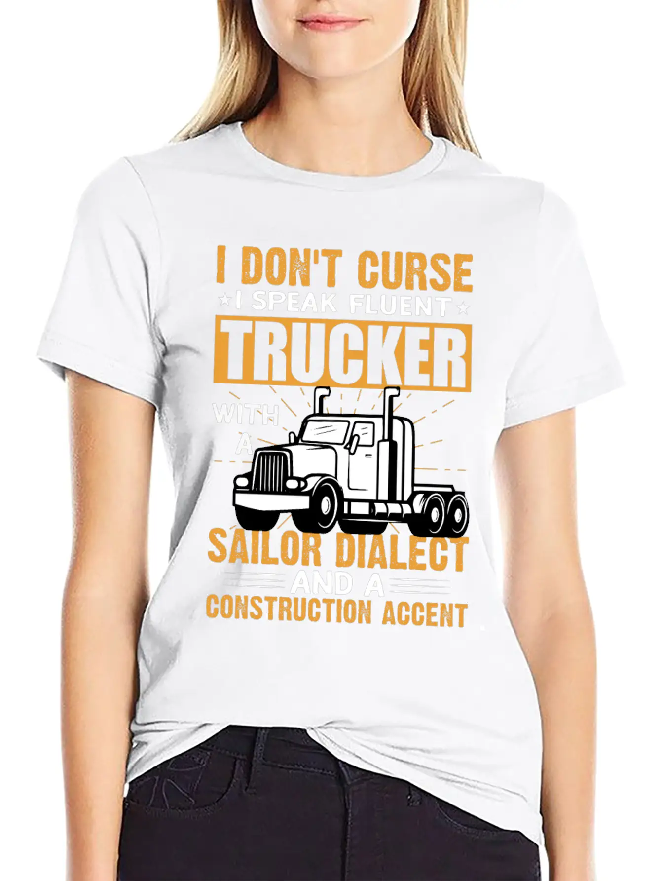 Funny Trucks Lovers - Truck Drivers - Truck Driver Unisex Casual T-Shirt – Clean Design For Daily Comfort