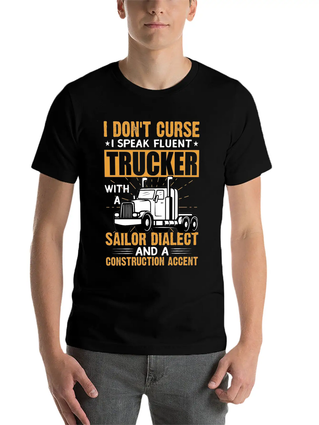 Funny Trucks Lovers - Truck Drivers - Truck Driver Unisex Casual T-Shirt – Clean Design For Daily Comfort