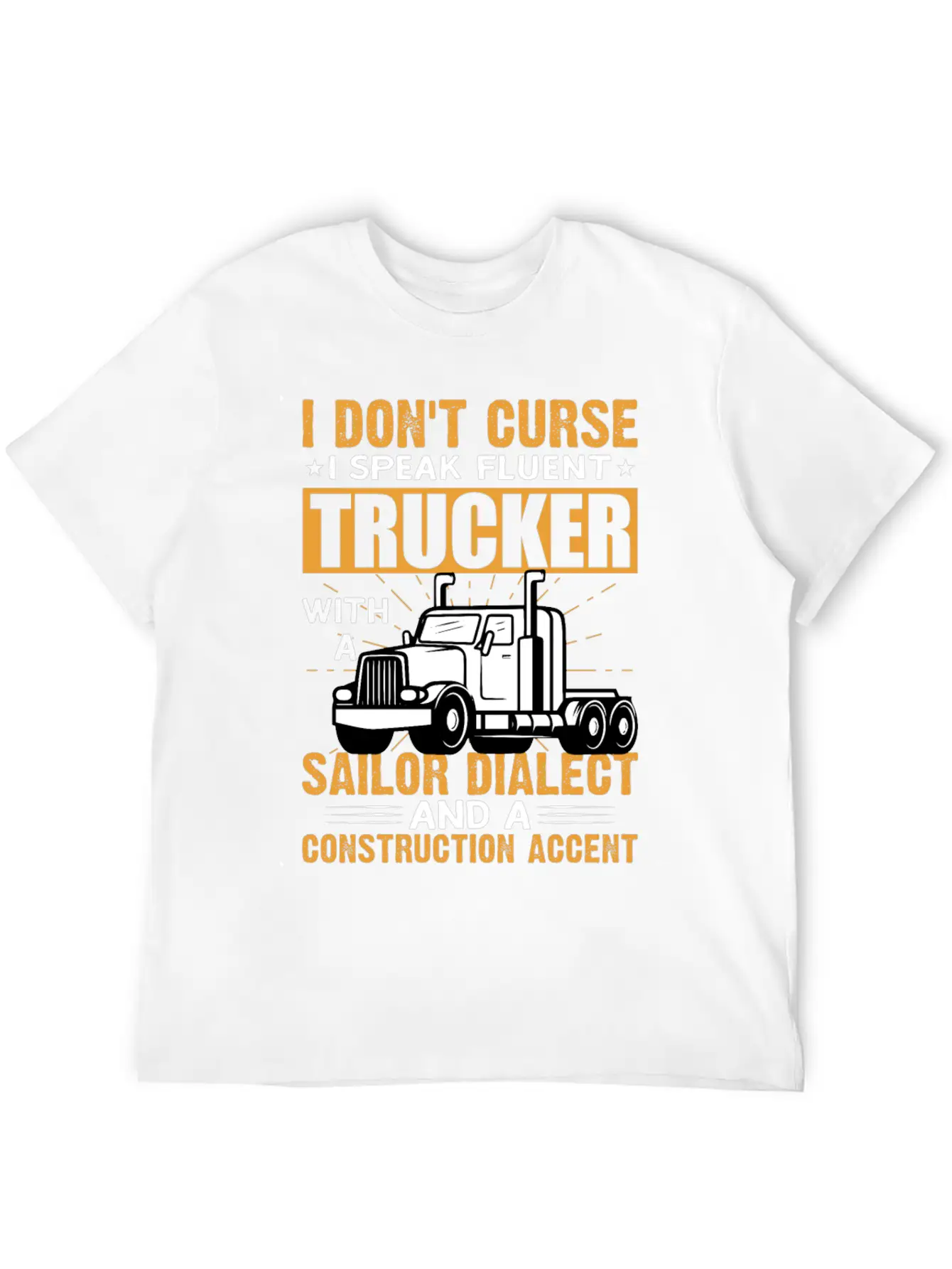 Funny Trucks Lovers - Truck Drivers - Truck Driver Unisex Casual T-Shirt – Clean Design For Daily Comfort