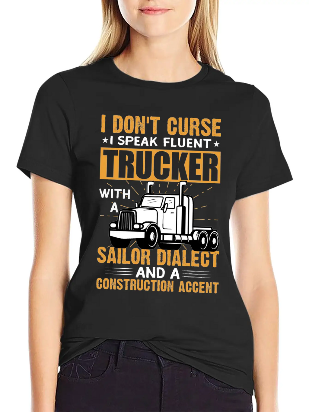 Funny Trucks Lovers - Truck Drivers - Truck Driver Unisex Casual T-Shirt – Clean Design For Daily Comfort