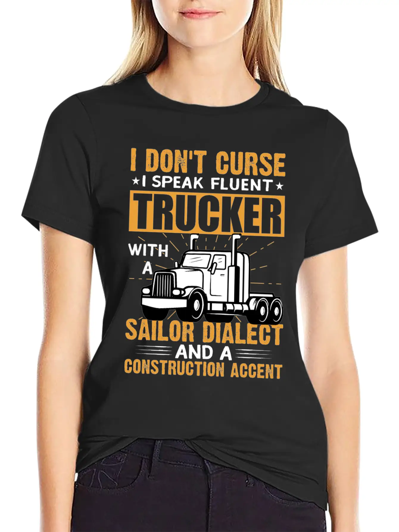 Funny Trucks Lovers - Truck Drivers - Truck Driver Unisex Casual T-Shirt – Clean Design For Daily Comfort