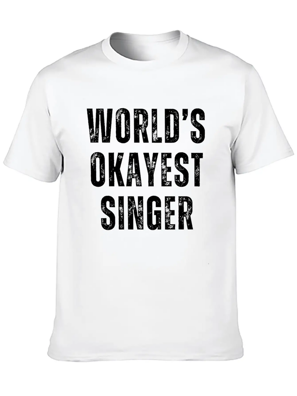 Funny Vocalist Karaoke Singer Fun Casual Graphic T-Shirt – Simple And Comfortable Daily Wear
