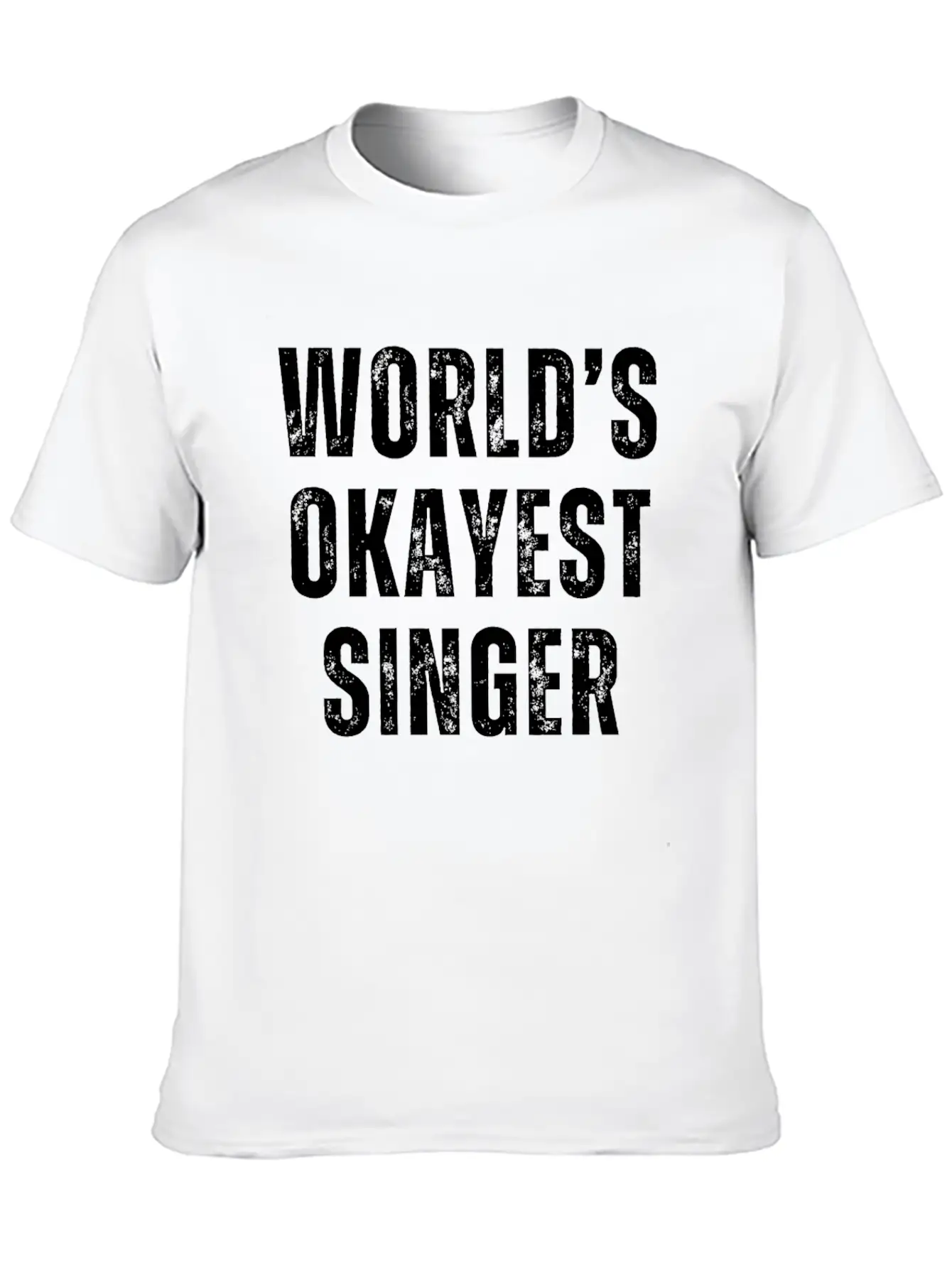 Funny Vocalist Karaoke Singer Fun Casual Graphic T-Shirt – Simple And Comfortable Daily Wear