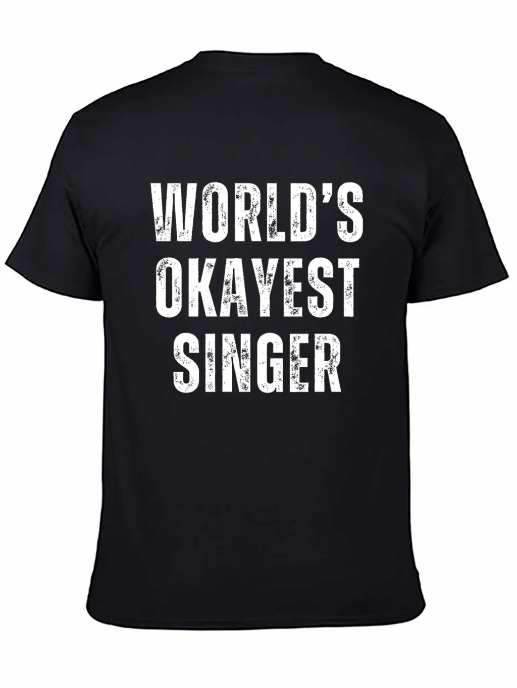 Funny Vocalist Karaoke Singer Fun Casual Graphic T-Shirt – Simple And Comfortable Daily Wear
