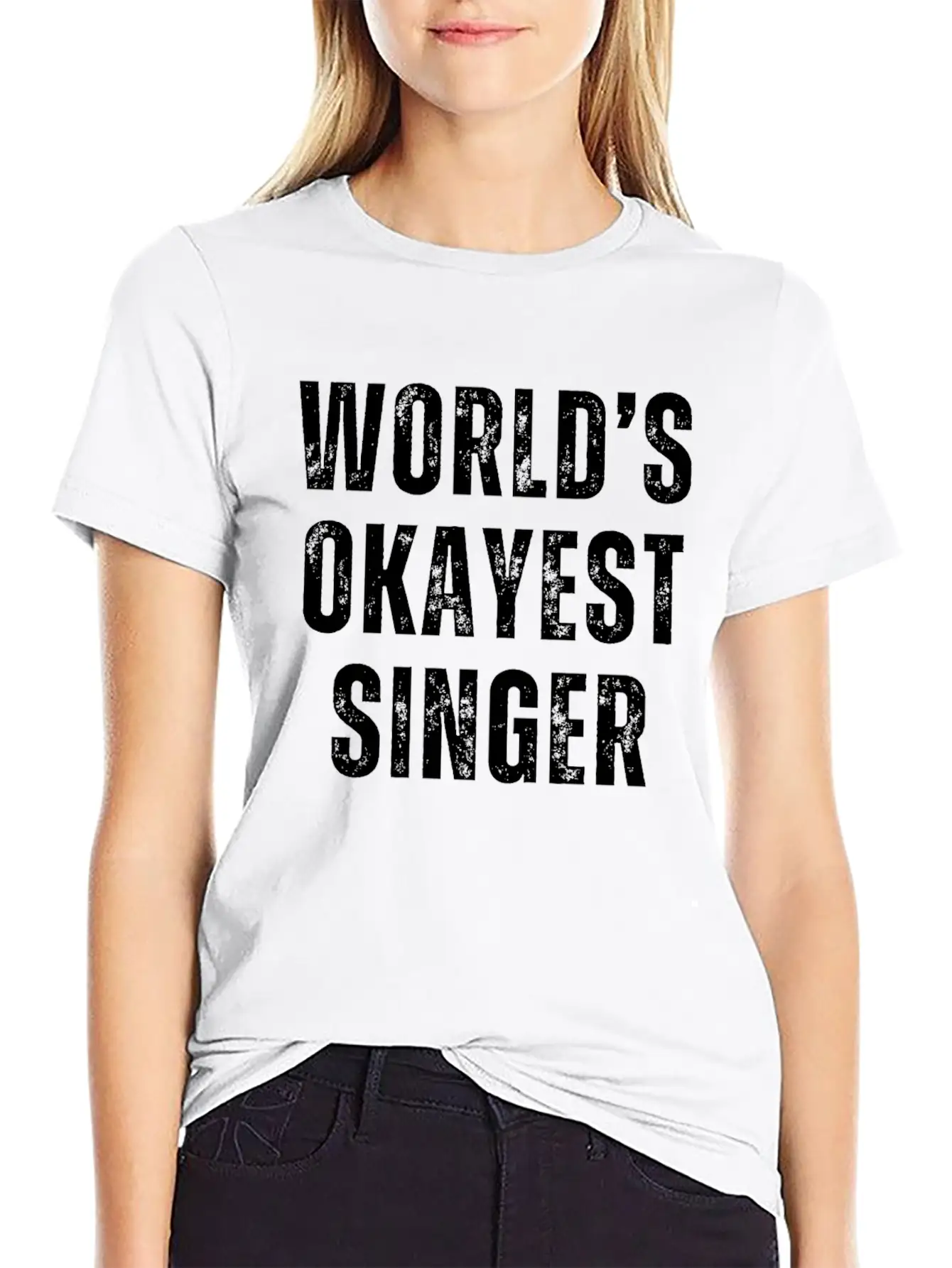 Funny Vocalist Karaoke Singer Fun Casual Graphic T-Shirt – Simple And Comfortable Daily Wear