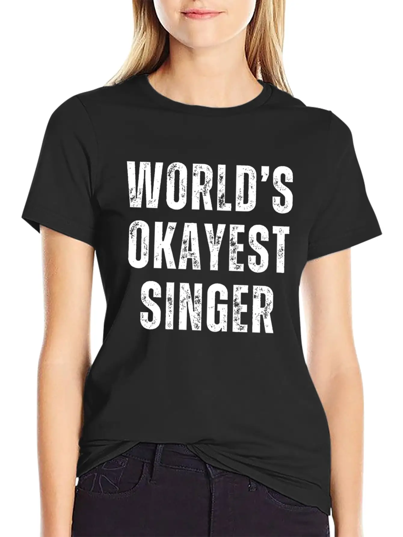 Funny Vocalist Karaoke Singer Fun Casual Graphic T-Shirt – Simple And Comfortable Daily Wear