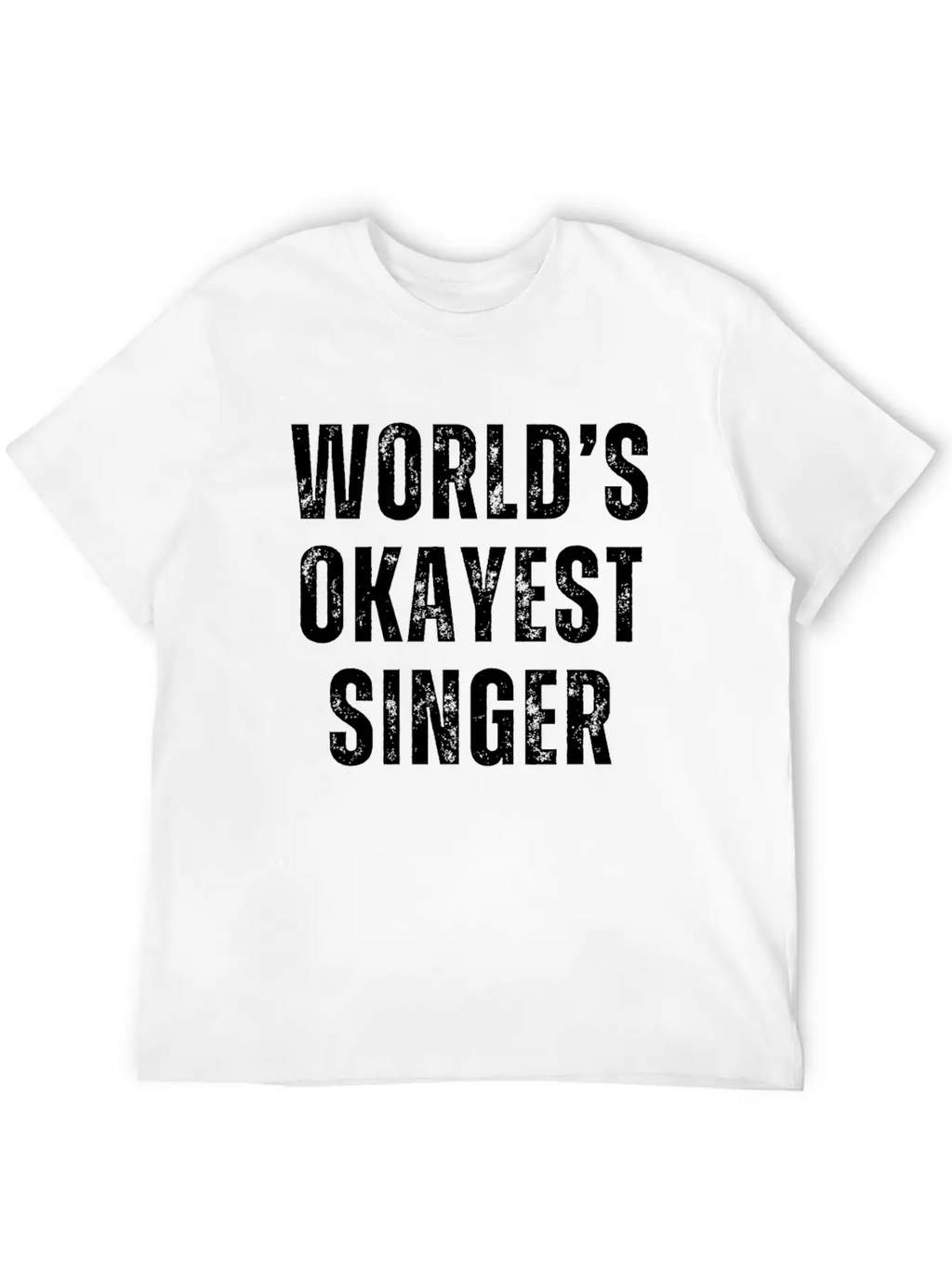 Funny Vocalist Karaoke Singer Fun Casual Graphic T-Shirt – Simple And Comfortable Daily Wear