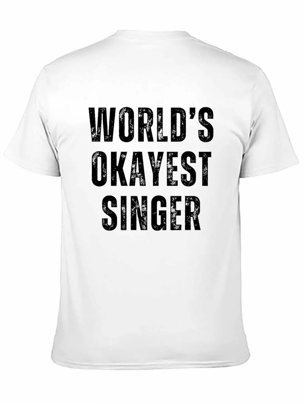 Funny Vocalist Karaoke Singer Fun Casual Graphic T-Shirt – Simple And Comfortable Daily Wear