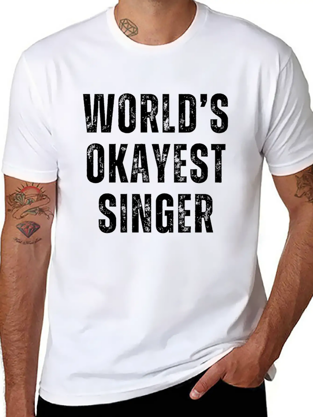 Funny Vocalist Karaoke Singer Fun Casual Graphic T-Shirt – Simple And Comfortable Daily Wear