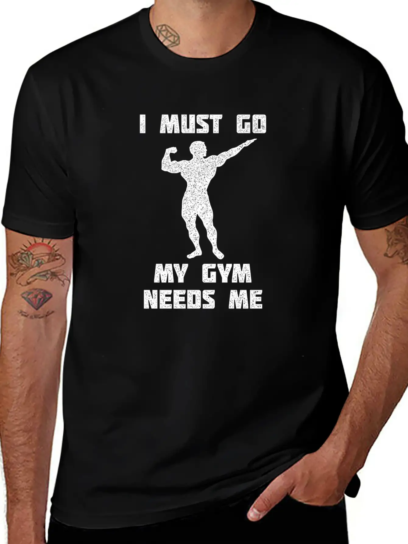 Funny Workout Shirt Stylish Everyday T-Shirt – Unisex Basic Cotton Tee