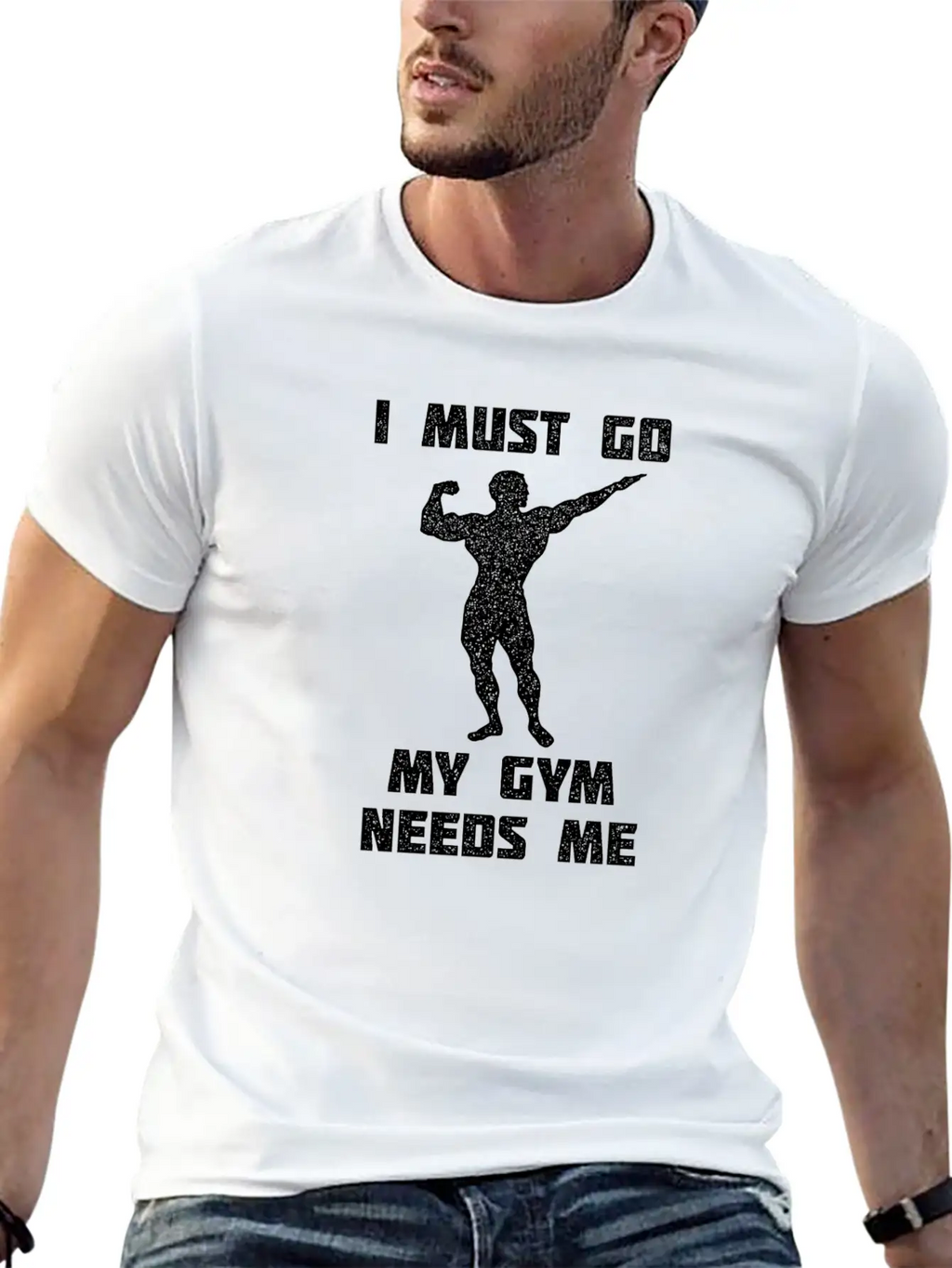 Funny Workout Shirt Stylish Everyday T-Shirt – Unisex Basic Cotton Tee