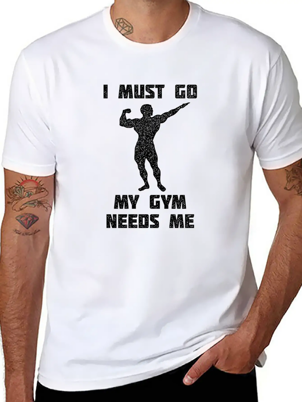 Funny Workout Shirt Stylish Everyday T-Shirt – Unisex Basic Cotton Tee