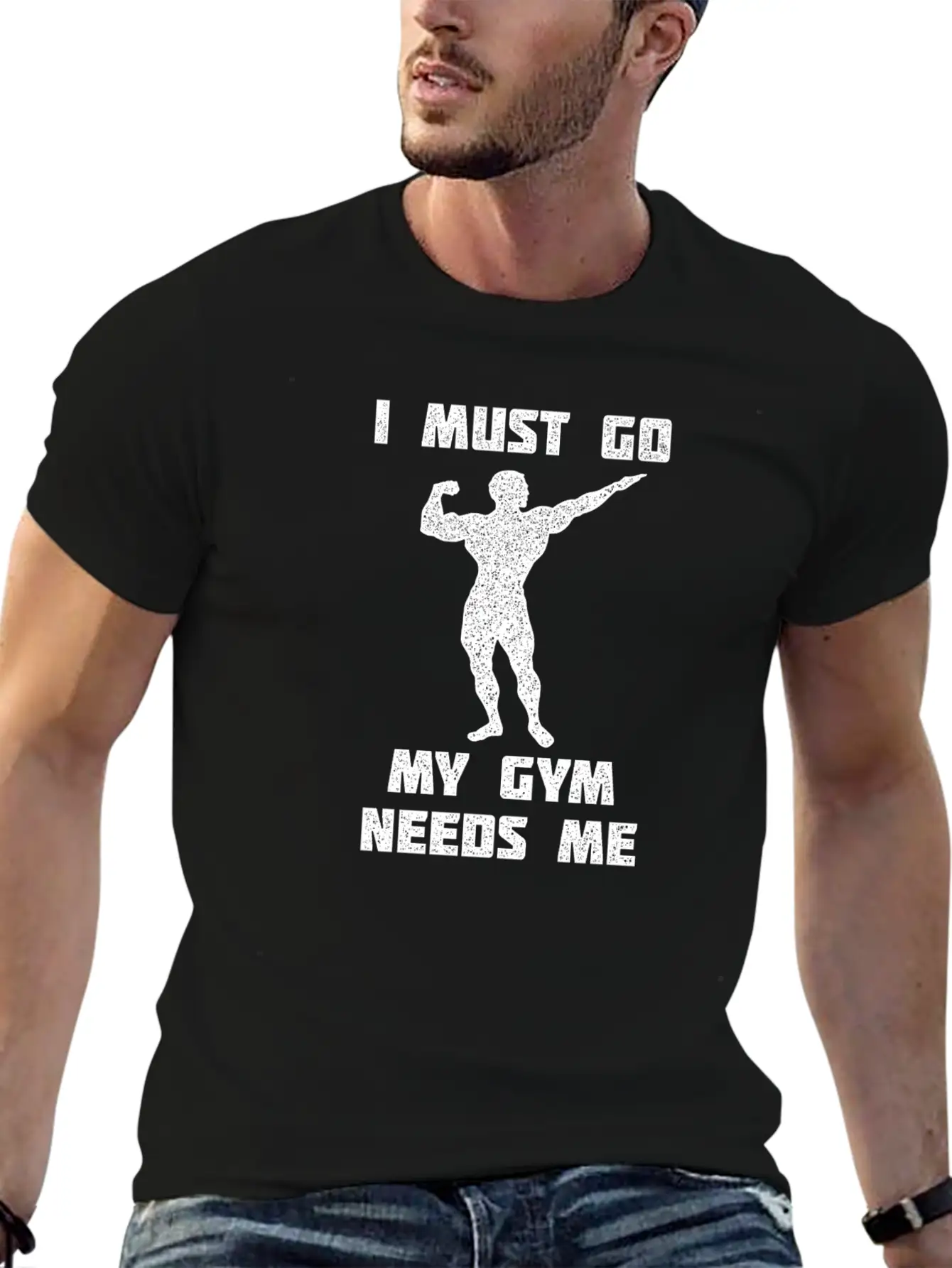 Funny Workout Shirt Stylish Everyday T-Shirt – Unisex Basic Cotton Tee
