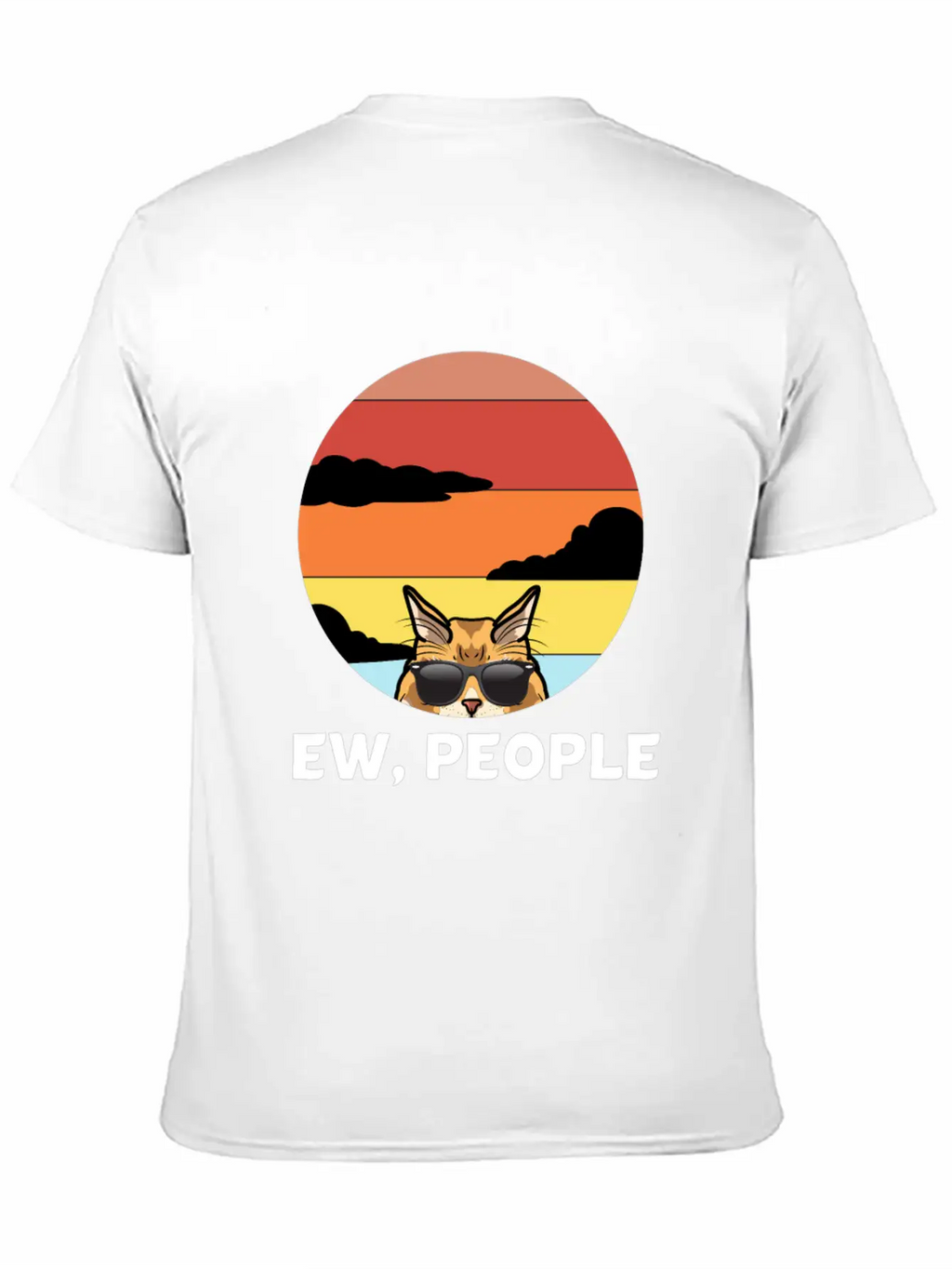 FunnyMeh Cat - Maine Gift For Cat Lovers Breathable Soft Cotton T-Shirt – Timeless Casual Look