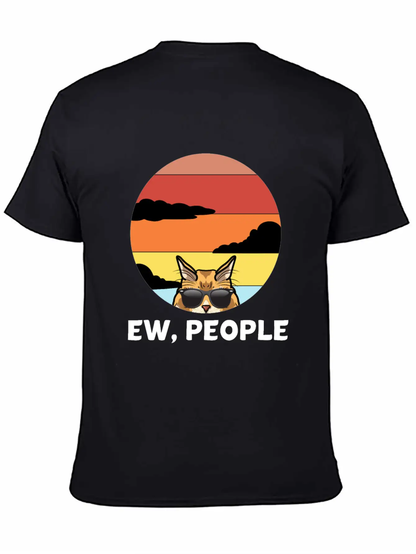 FunnyMeh Cat - Maine Gift For Cat Lovers Breathable Soft Cotton T-Shirt – Timeless Casual Look