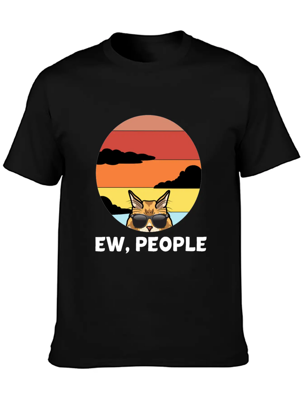 FunnyMeh Cat - Maine Gift For Cat Lovers Breathable Soft Cotton T-Shirt – Timeless Casual Look