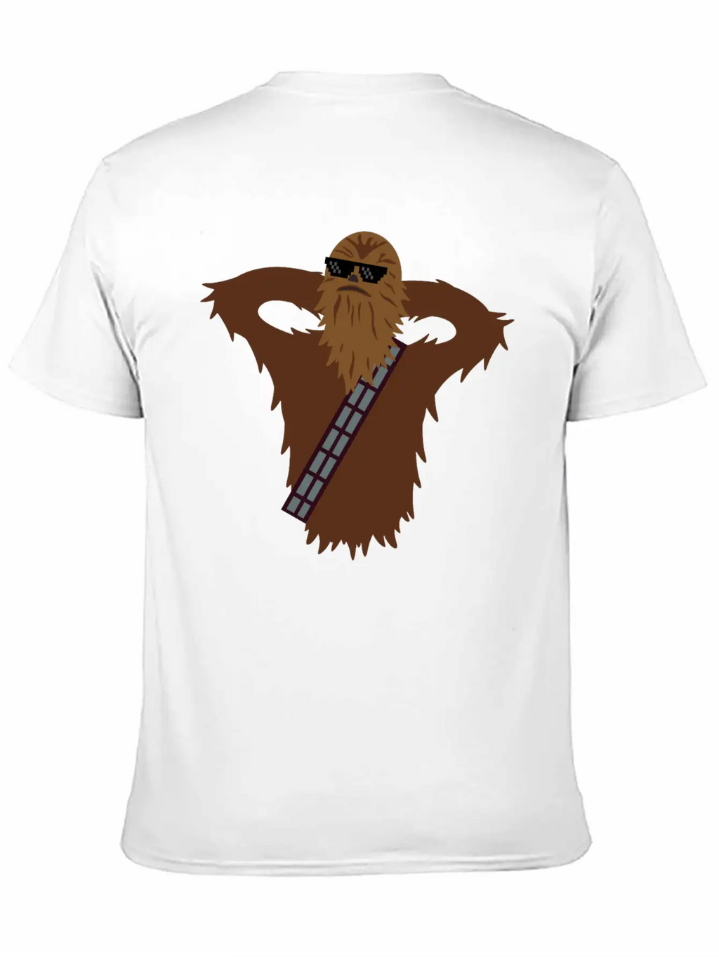 Furry Monster Relaxes Casual Graphic T-Shirt – Simple And Comfortable Daily Wear