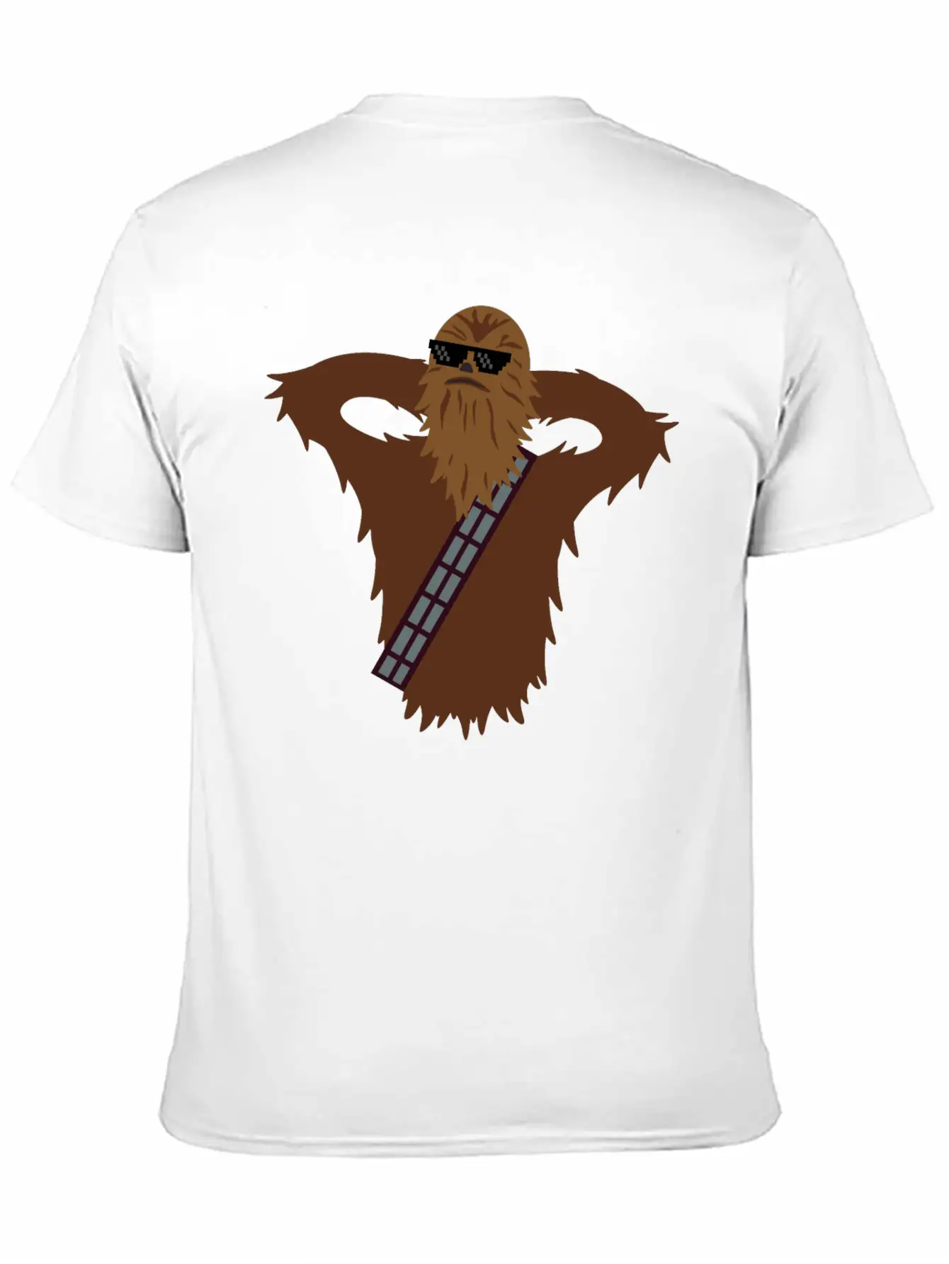 Furry Monster Relaxes Casual Graphic T-Shirt – Simple And Comfortable Daily Wear