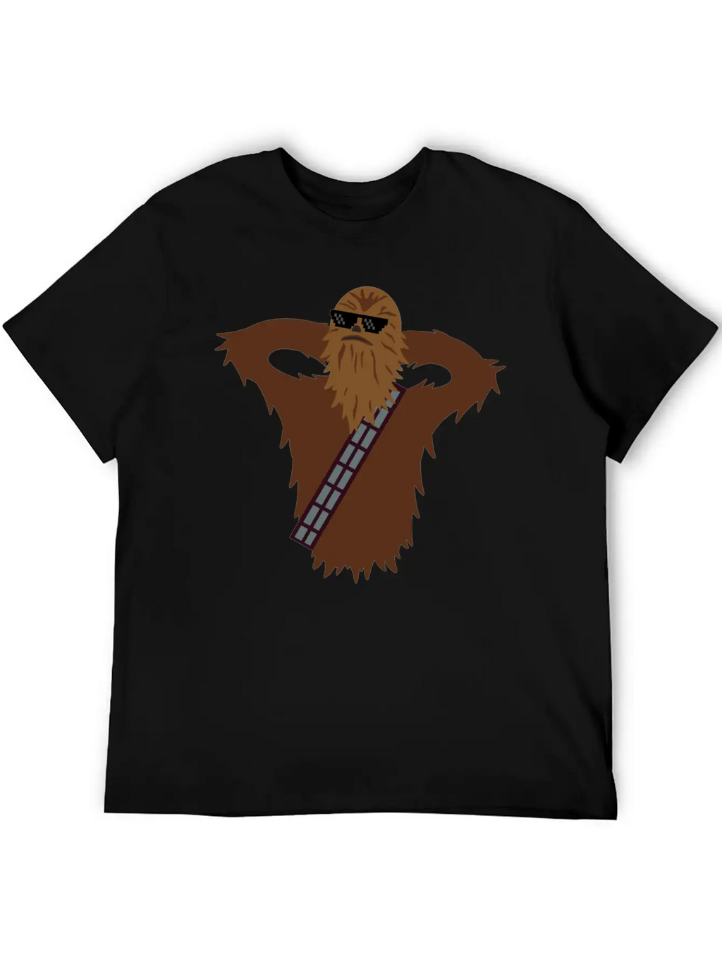 Furry Monster Relaxes Casual Graphic T-Shirt – Simple And Comfortable Daily Wear