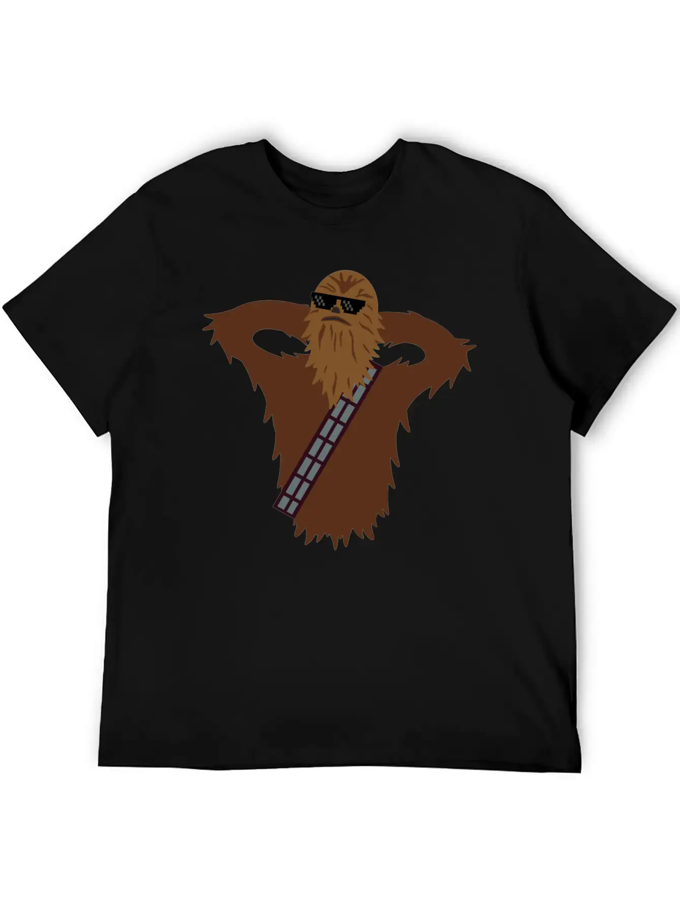 Furry Monster Relaxes Casual Graphic T-Shirt – Simple And Comfortable Daily Wear