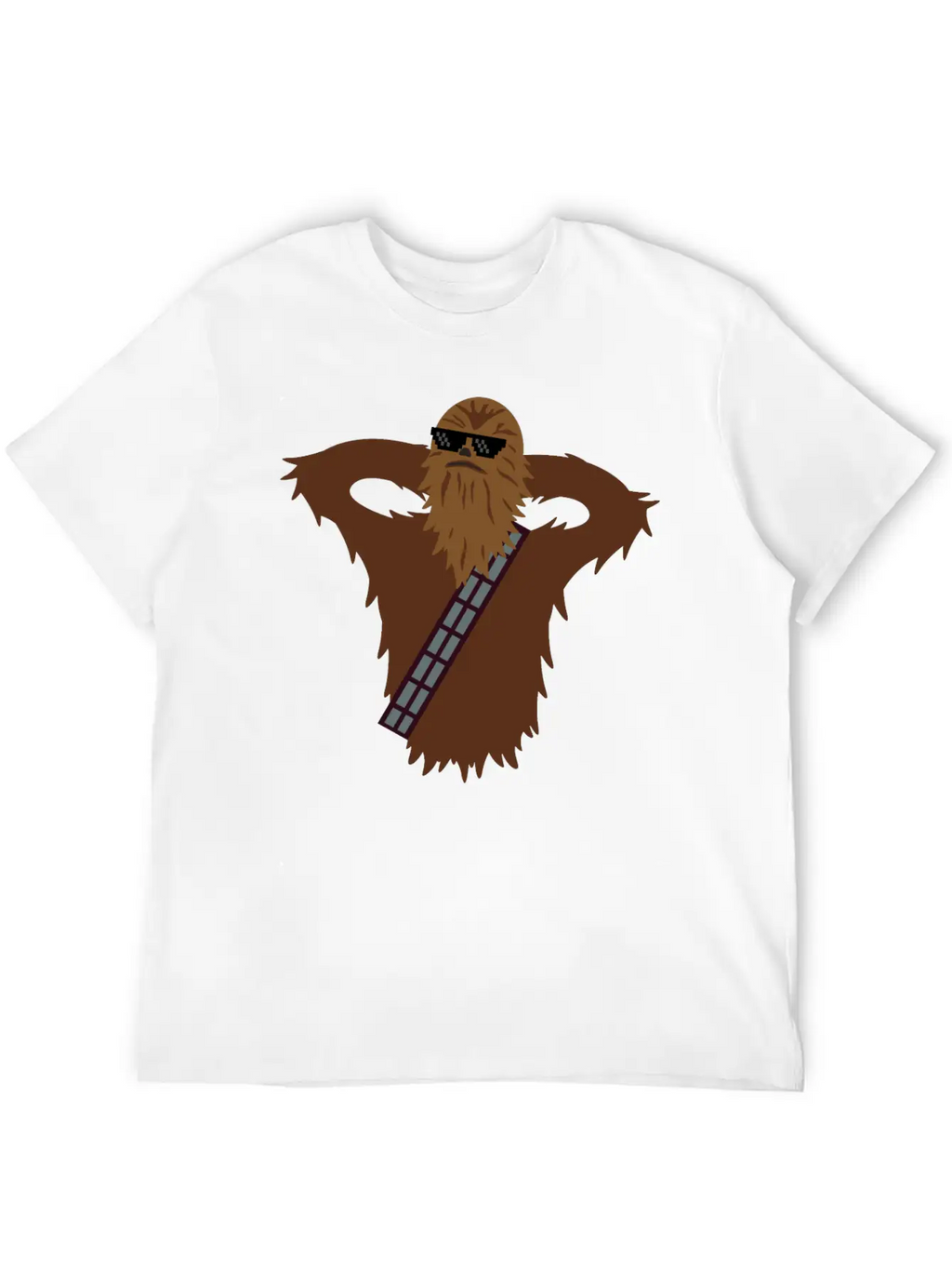 Furry Monster Relaxes Casual Graphic T-Shirt – Simple And Comfortable Daily Wear
