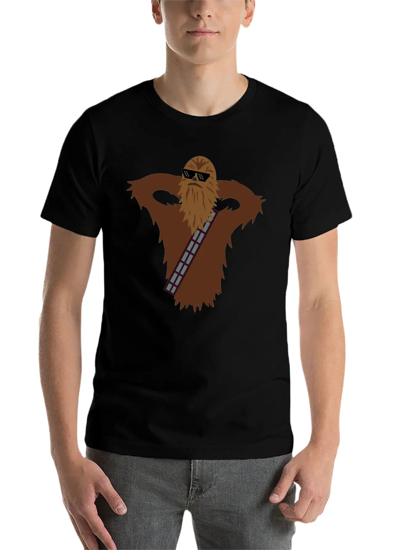 Furry Monster Relaxes Casual Graphic T-Shirt – Simple And Comfortable Daily Wear