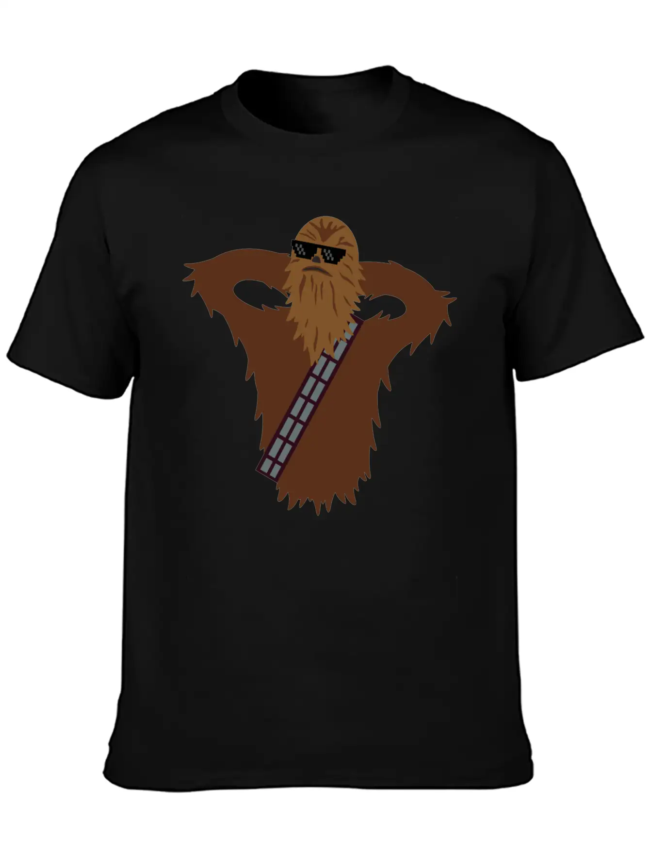 Furry Monster Relaxes Casual Graphic T-Shirt – Simple And Comfortable Daily Wear
