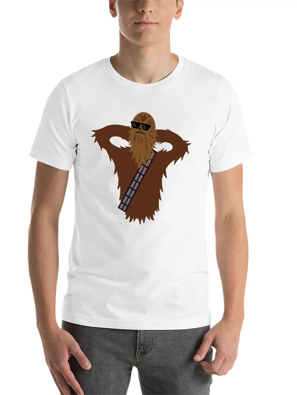 Furry Monster Relaxes Casual Graphic T-Shirt – Simple And Comfortable Daily Wear