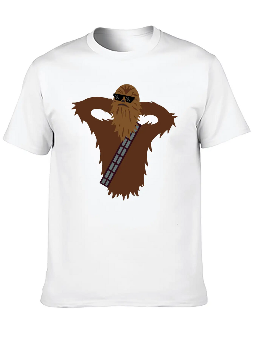 Furry Monster Relaxes Casual Graphic T-Shirt – Simple And Comfortable Daily Wear