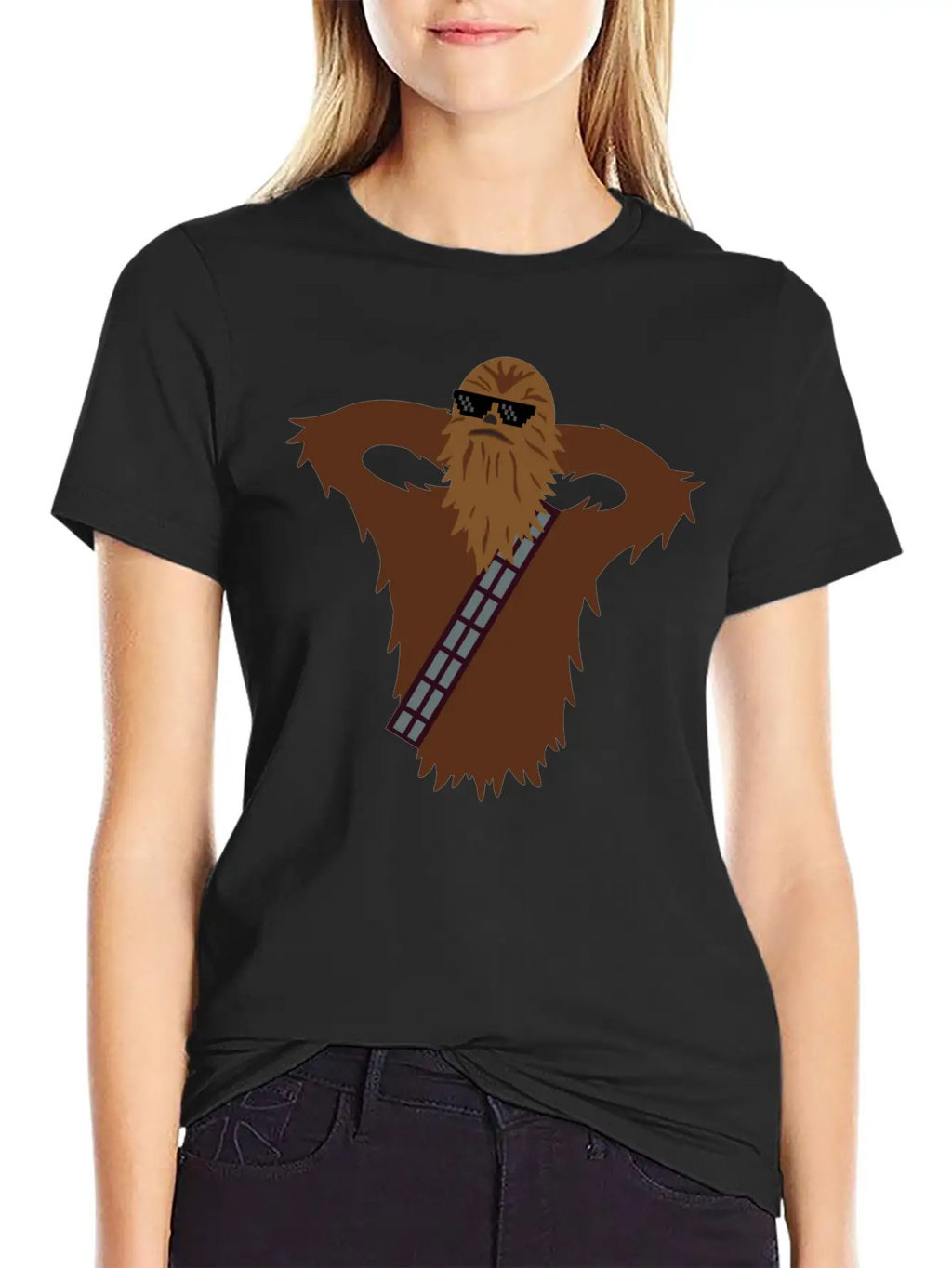 Furry Monster Relaxes Casual Graphic T-Shirt – Simple And Comfortable Daily Wear