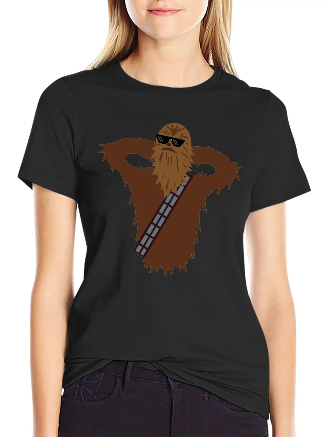 Furry Monster Relaxes Casual Graphic T-Shirt – Simple And Comfortable Daily Wear