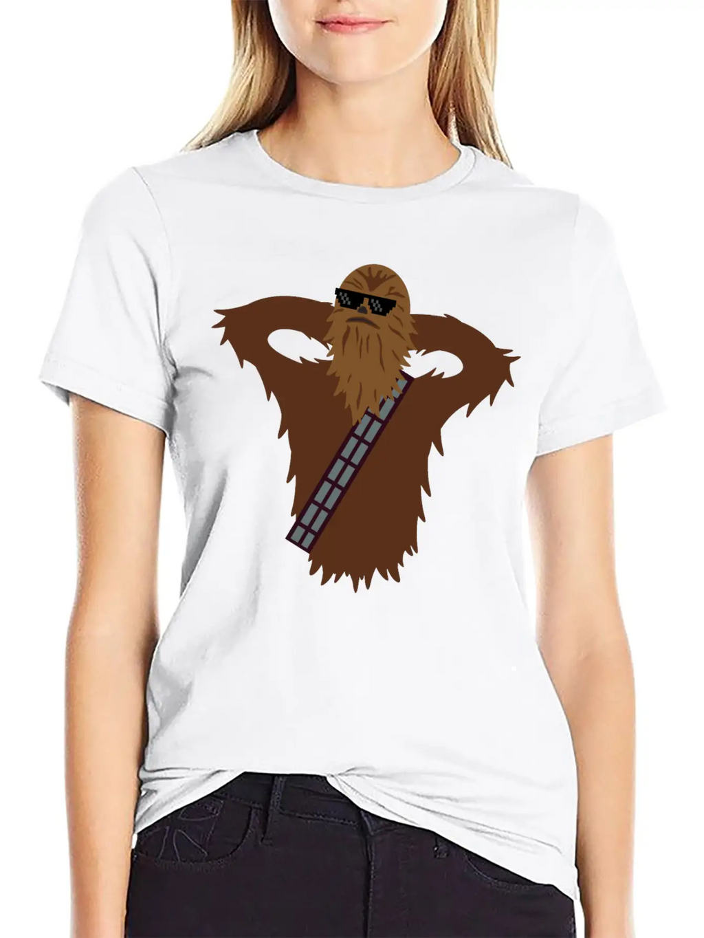 Furry Monster Relaxes Casual Graphic T-Shirt – Simple And Comfortable Daily Wear